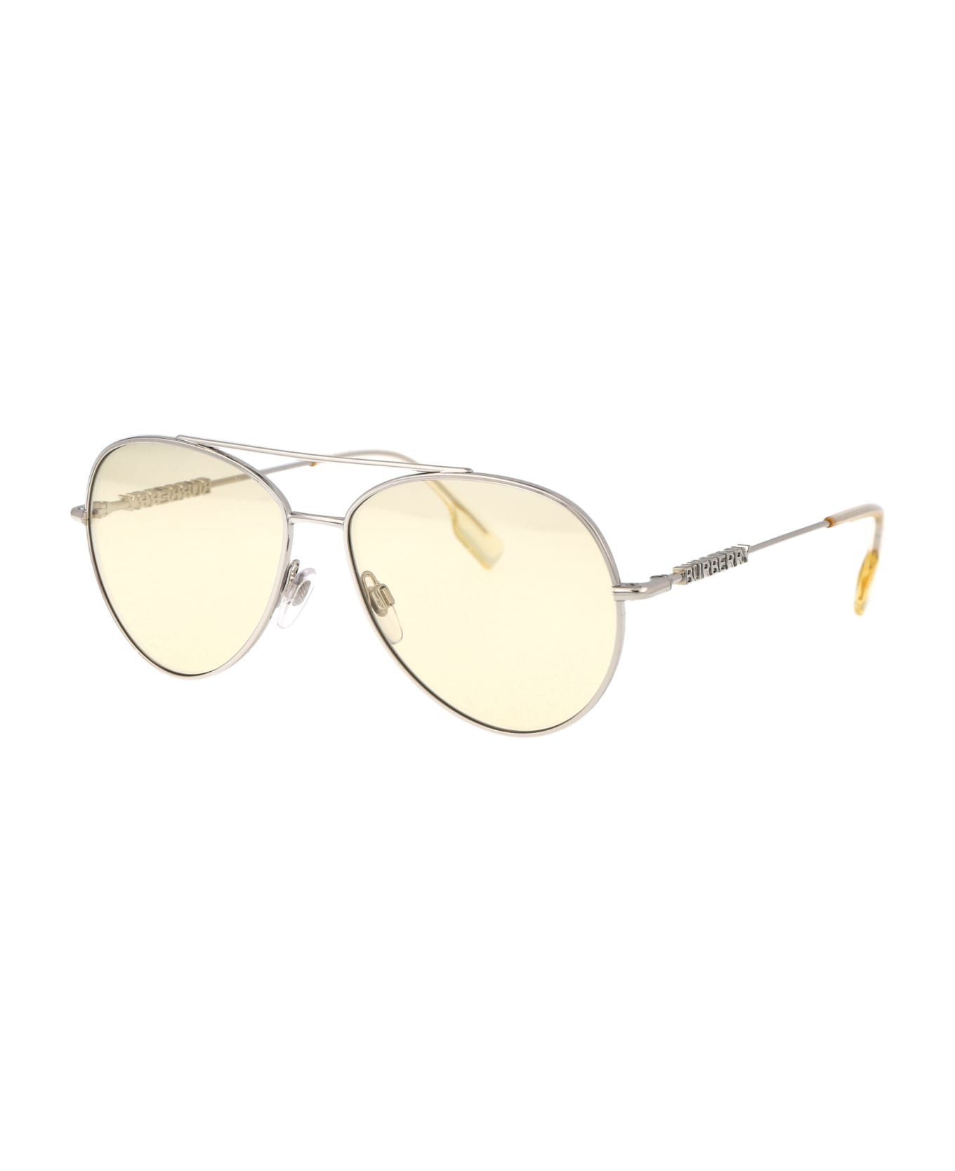 Burberry Eyewear 0be3147 Sunglasses - 1005M4 Silver