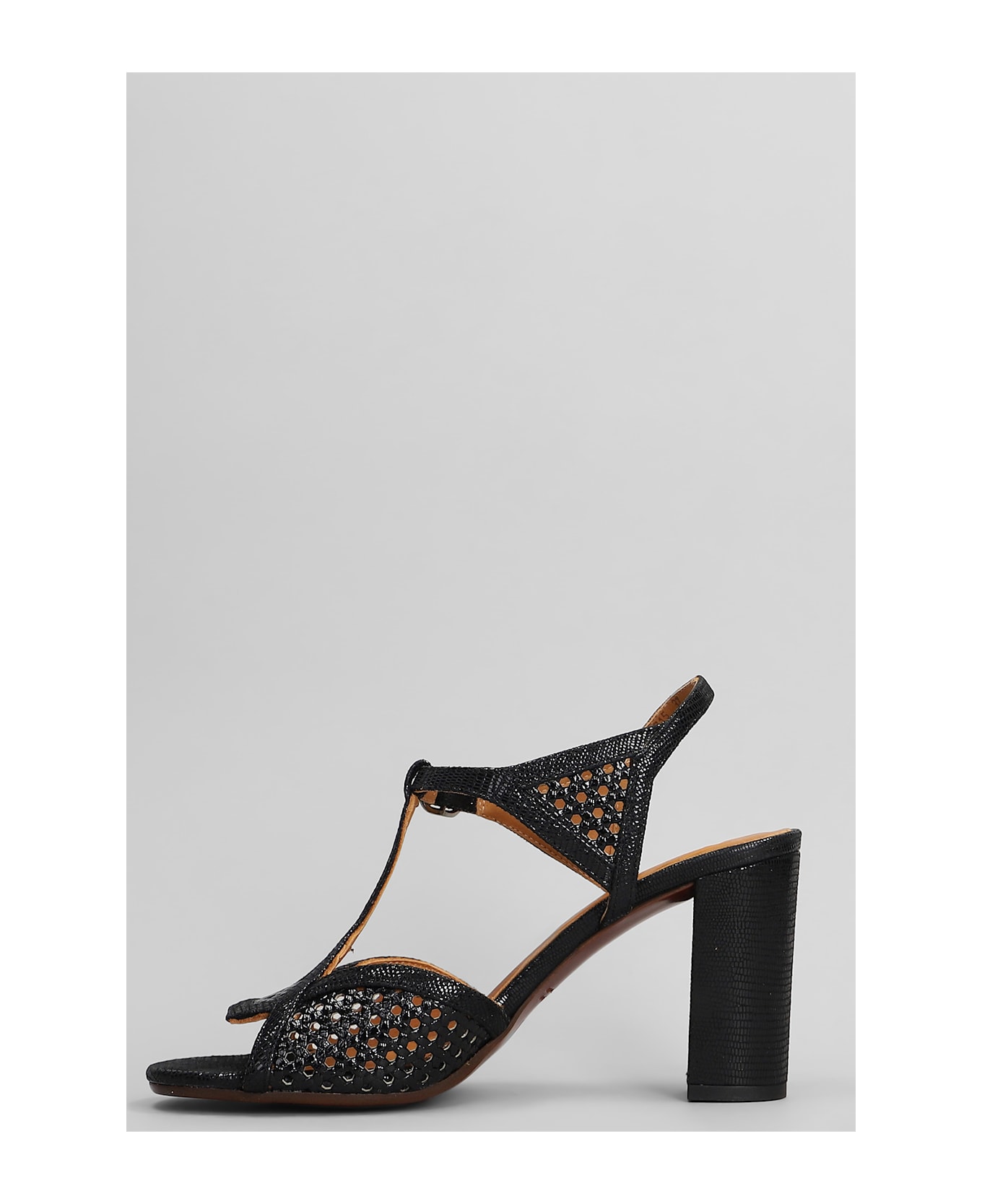 Chie Mihara Bessy 46 Sandals In Black Leather - black