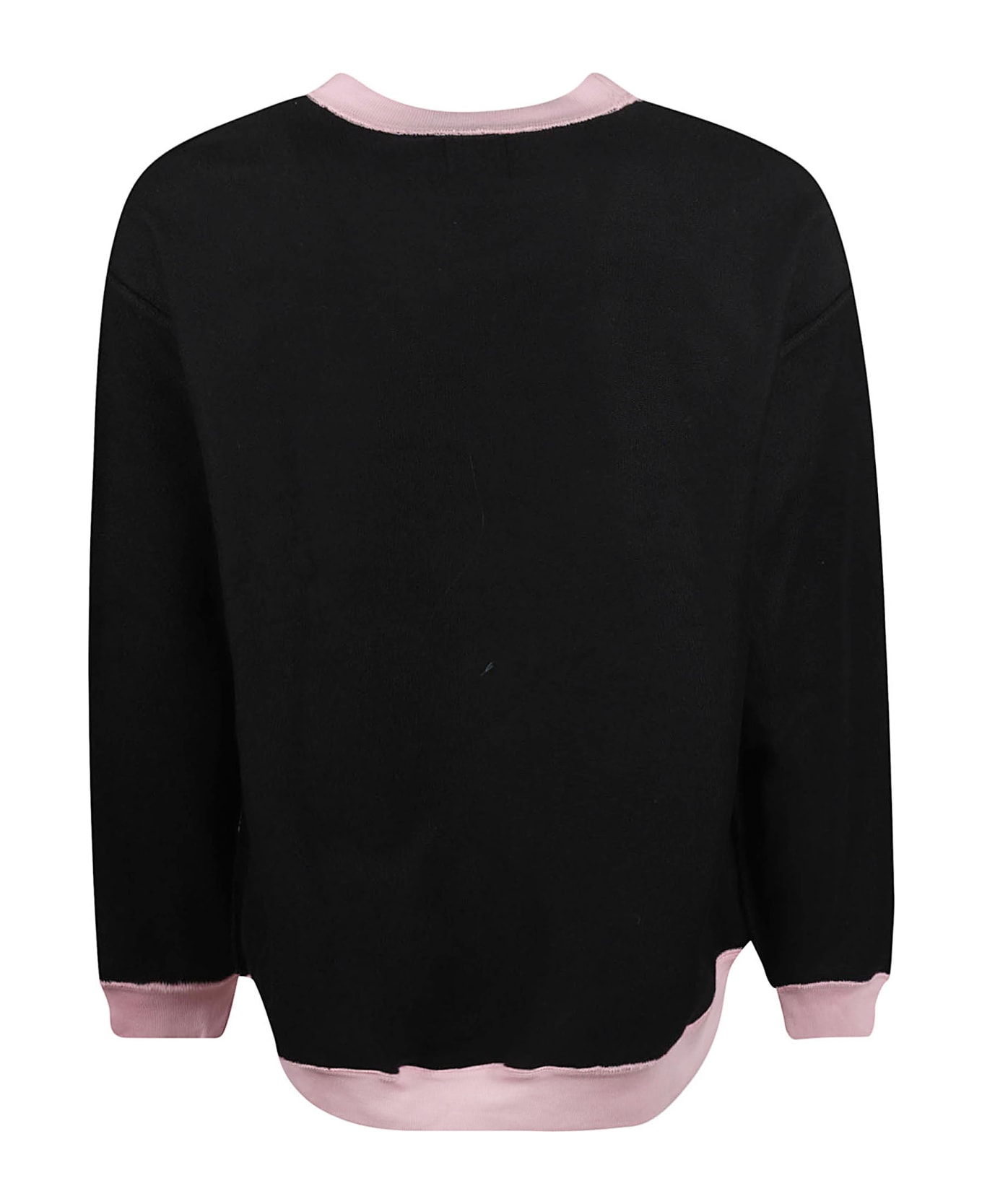 PACCBET Printed Sweatshirt - Black フリース