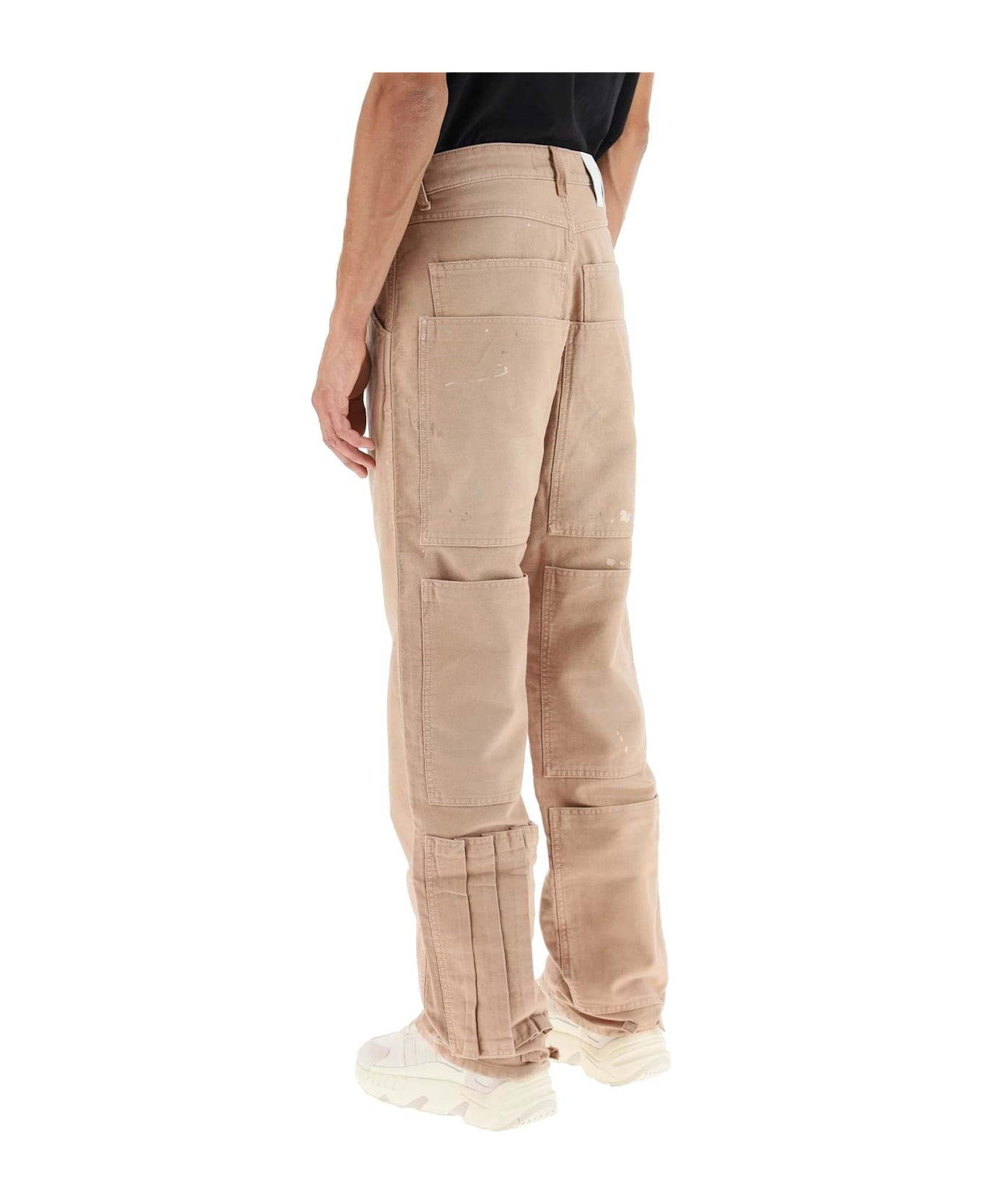 DARKPARK 
indron
 Cotton Pants - Beige