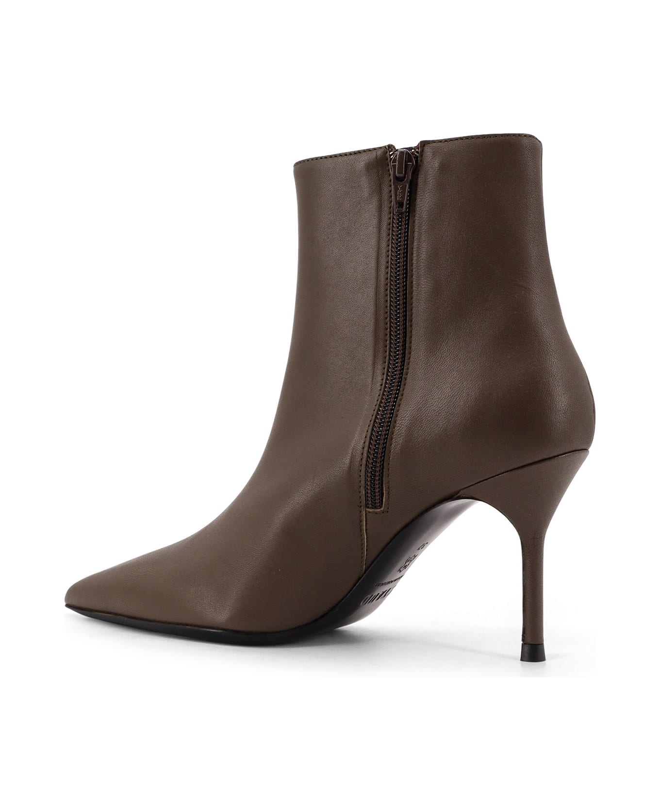 STAUD Sebastian Leather Boots - Truffle