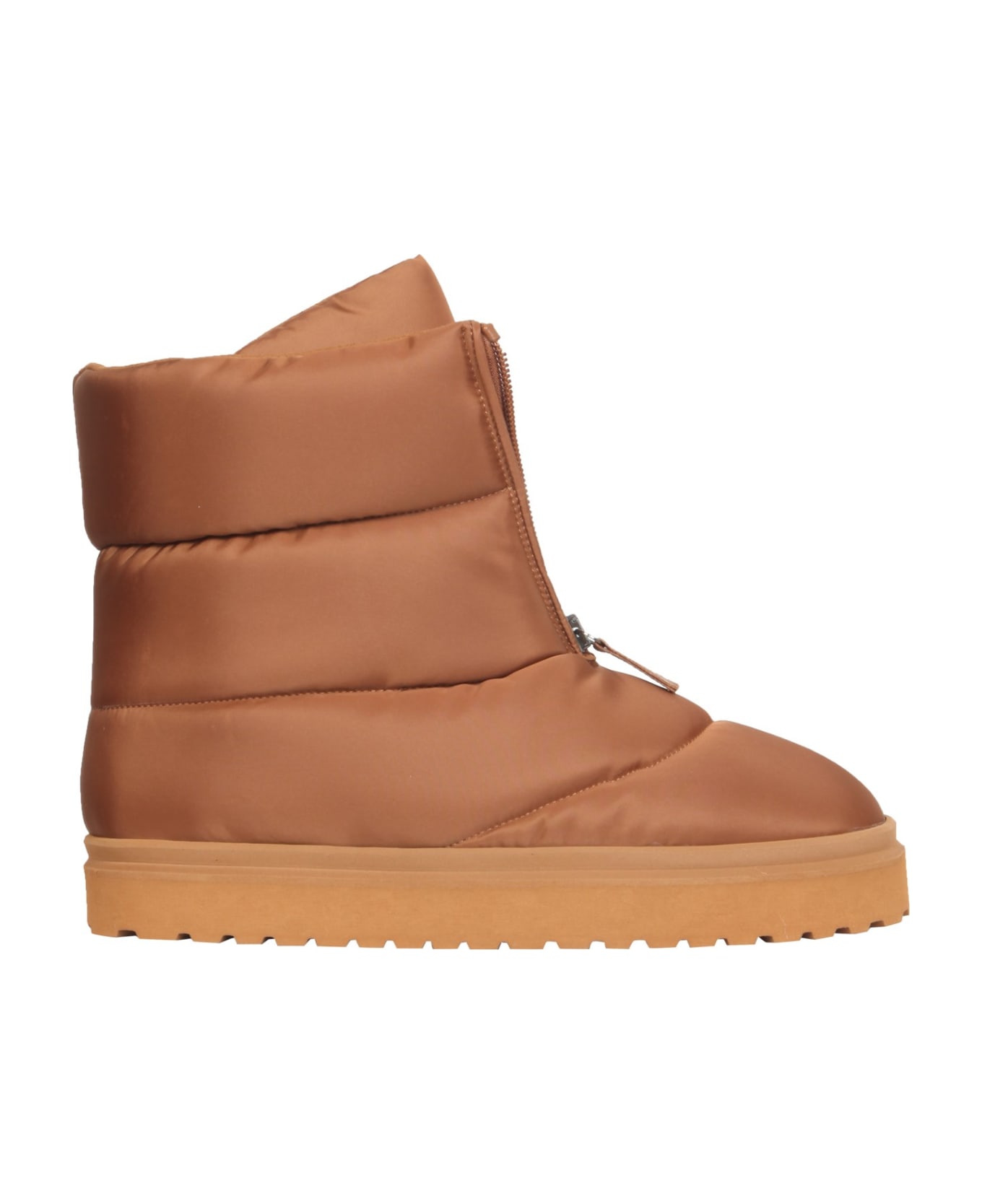 GIA BORGHINI Luna Snow Boots - Cognac
