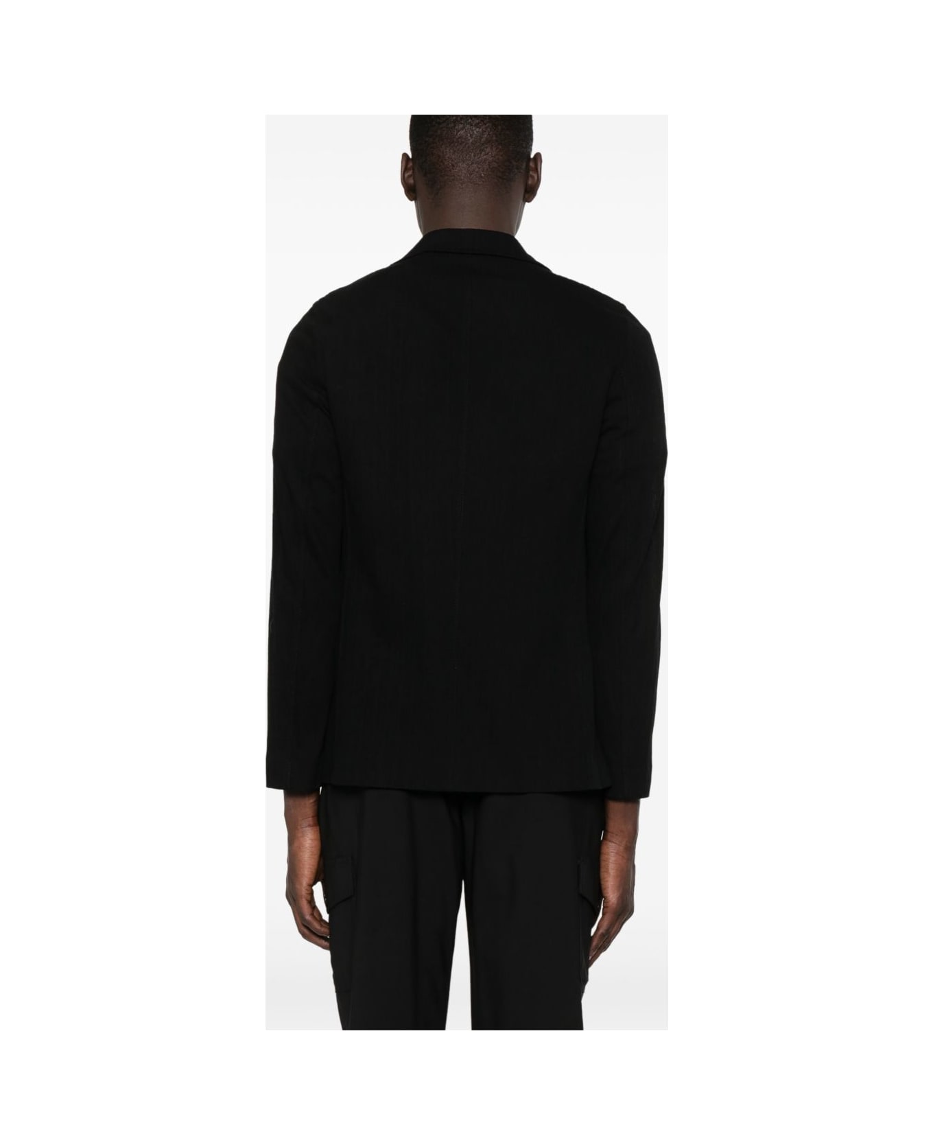 Circolo 1901 Cotton Single-breasted Jacket - Black