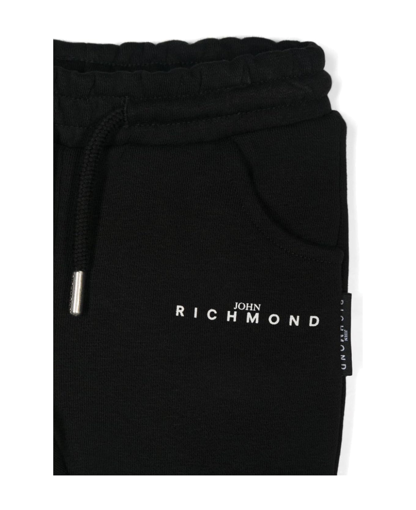 John Richmond Coordinated Hoodie With Hood And Pants - Nero