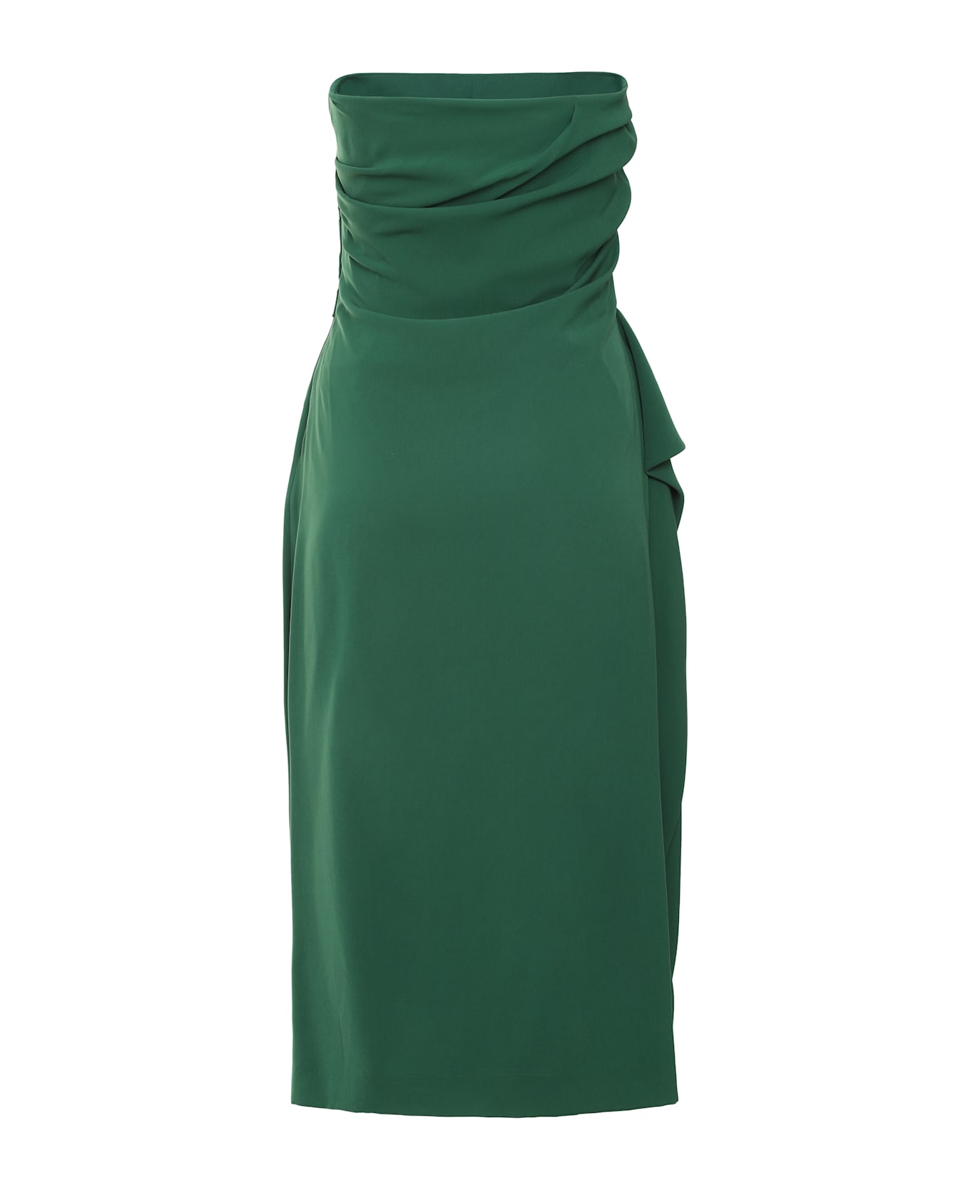 Max Mara Studio Acceso Corset Dress - green