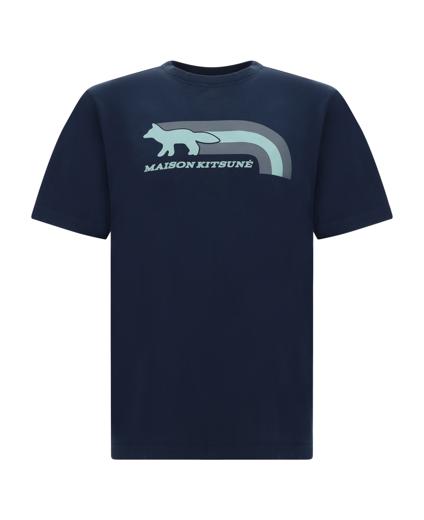 Maison Kitsuné T-shirt - Blu Navy