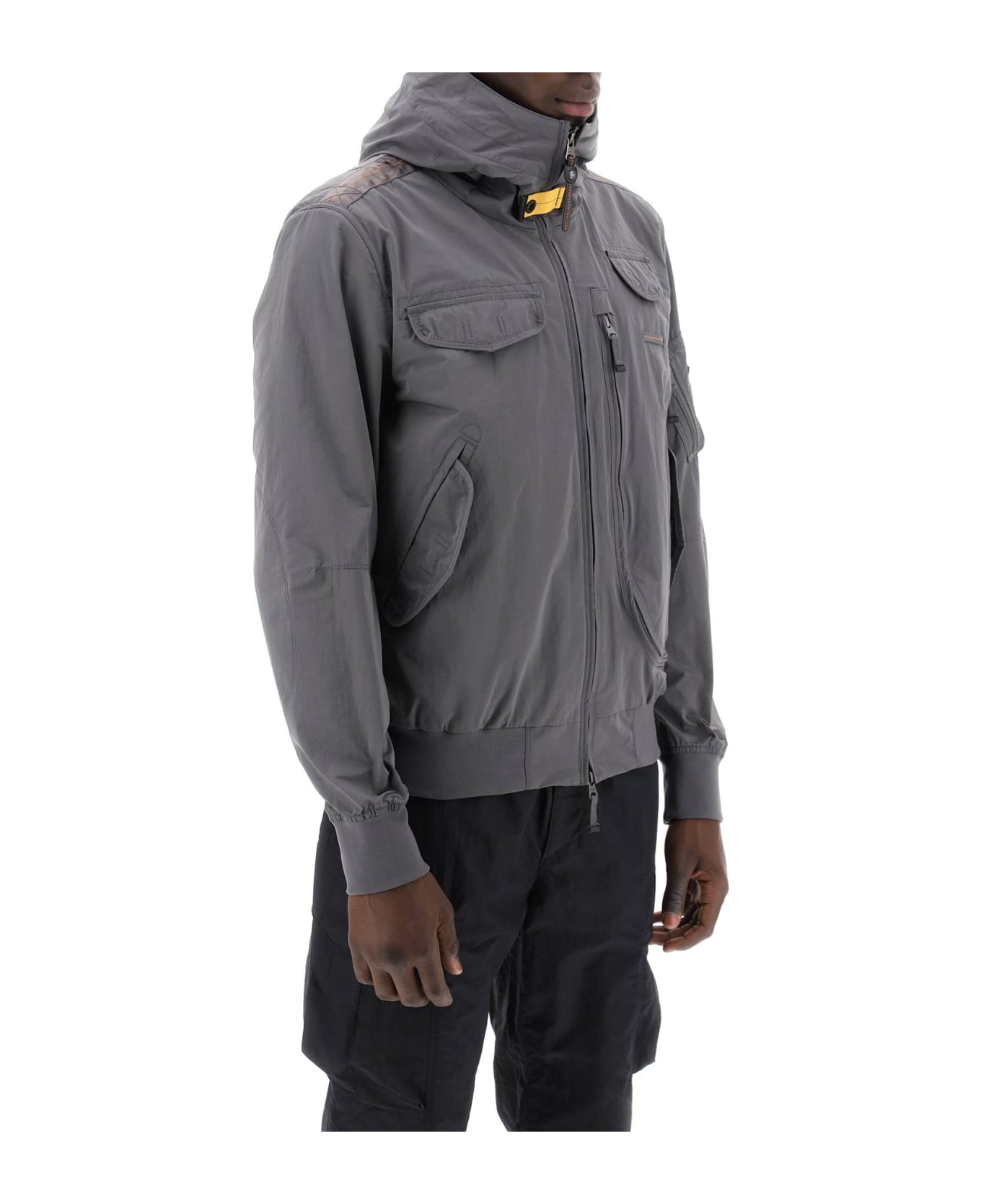 Parajumpers Gobi Hooded Bomber Jacket - ROCK (Grey)