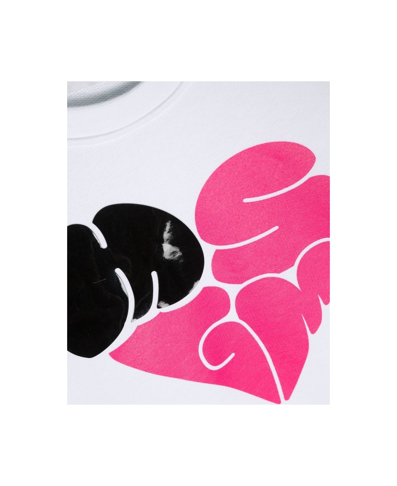 MSGM Over Sweatshirt - WHITE