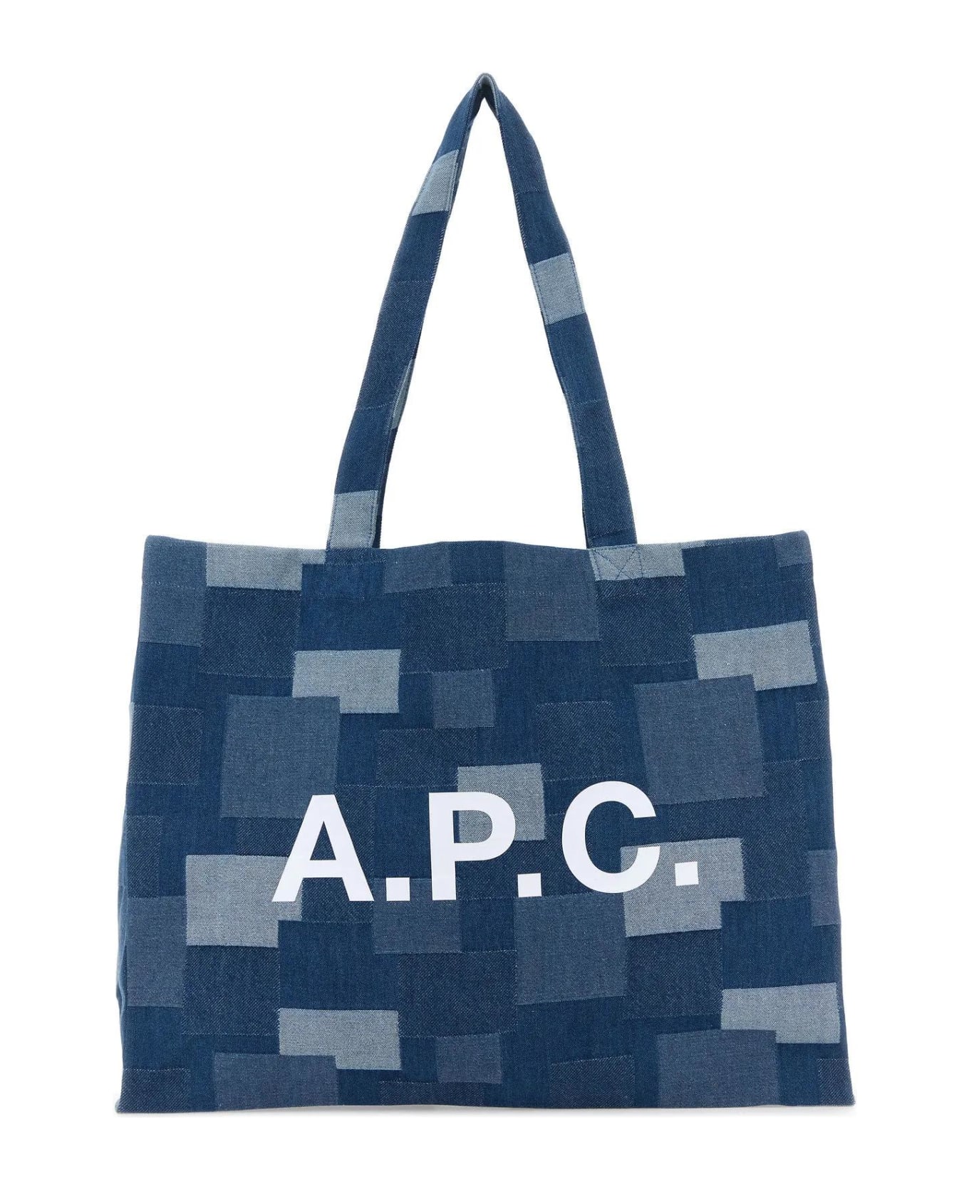 A.P.C. Diane Shopping Bag - Ial Indigo Delave