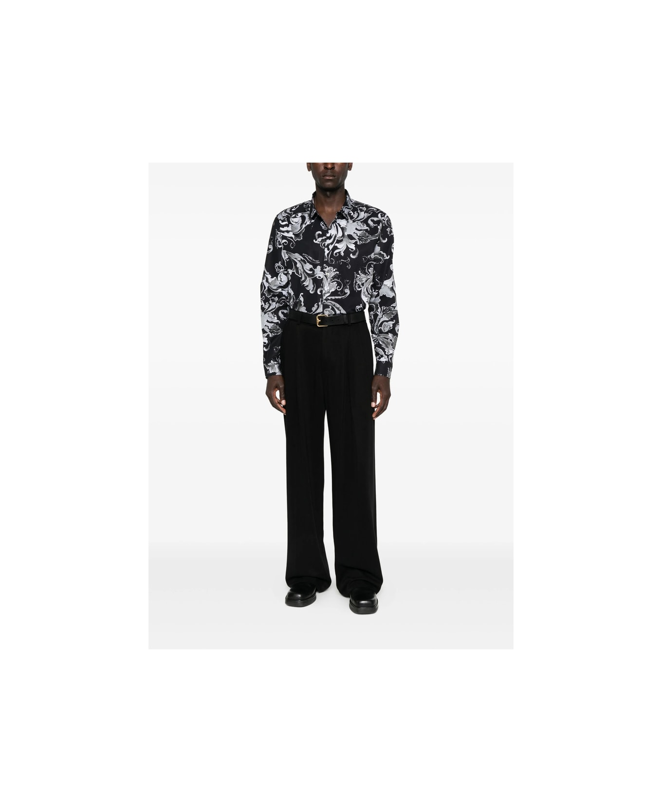Versace Jeans Couture Shirt - BLACK/WHITE