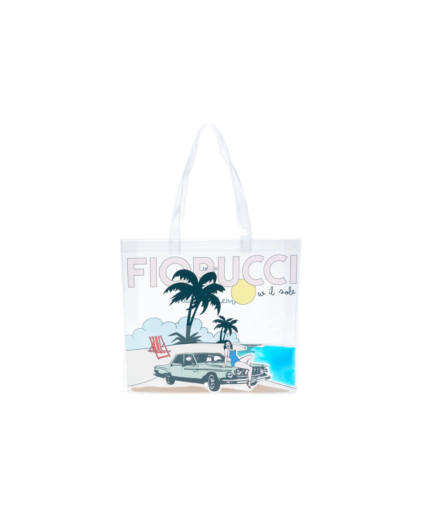 Fiorucci Bag - WHITE/BLUE