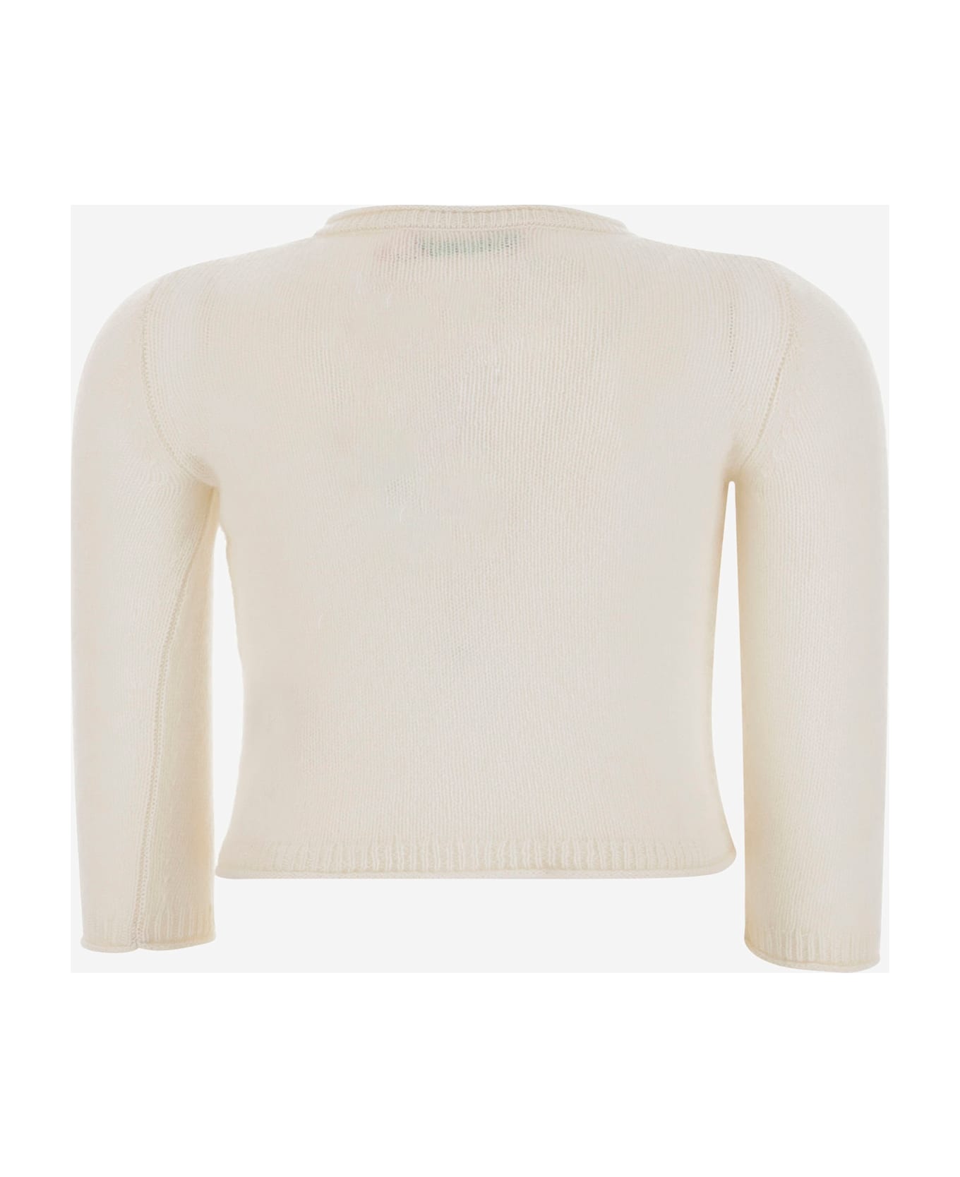 Bonpoint Cashmere Cardigan - White