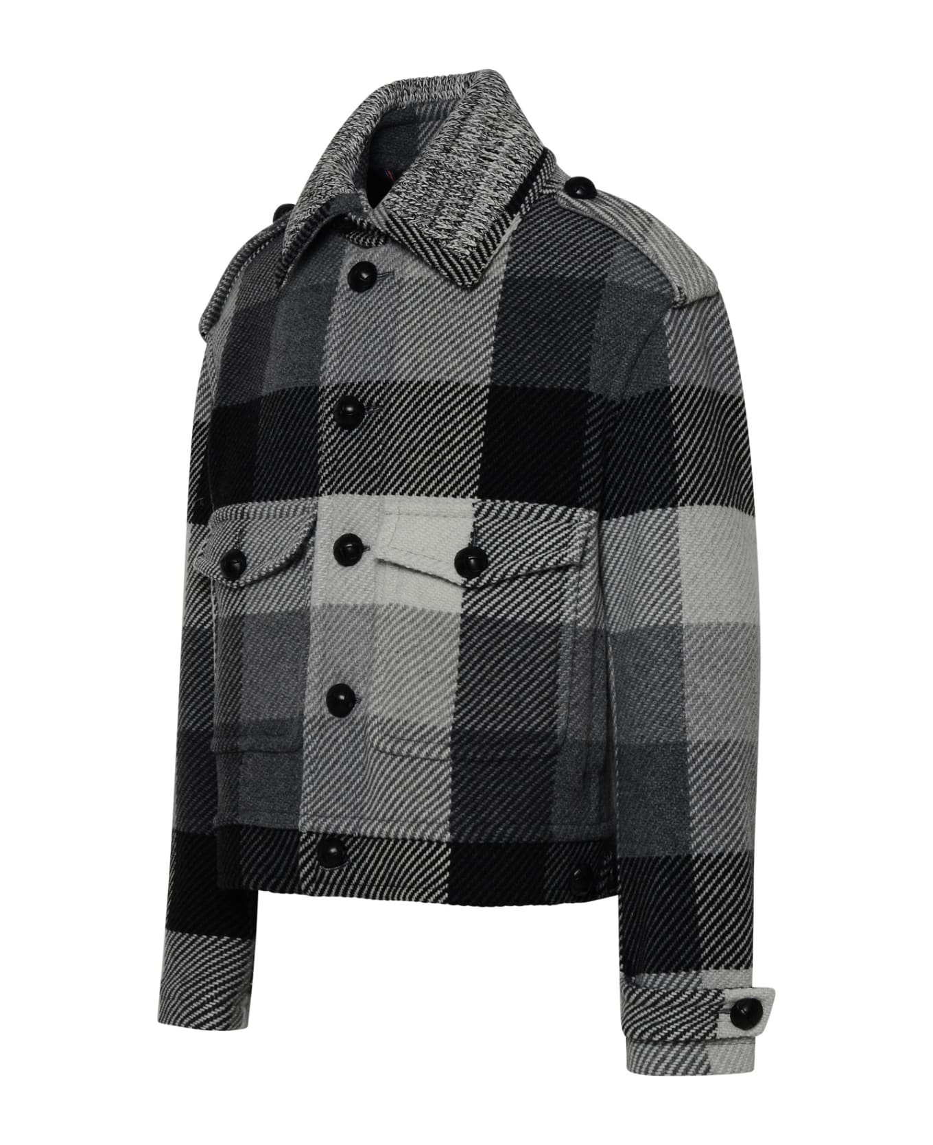 Etro Gray Wool Jacket - Grey