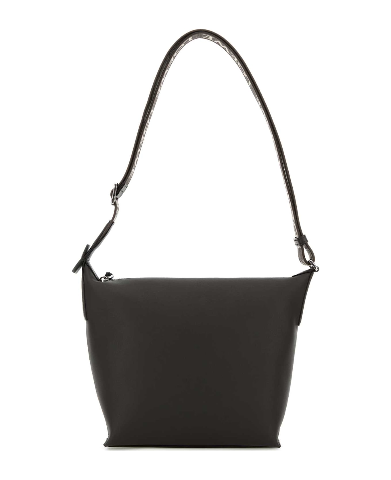 Loewe Dark Grey Leather Cubi Small Crossbody Bag ショルダーバッグ 通販 italist