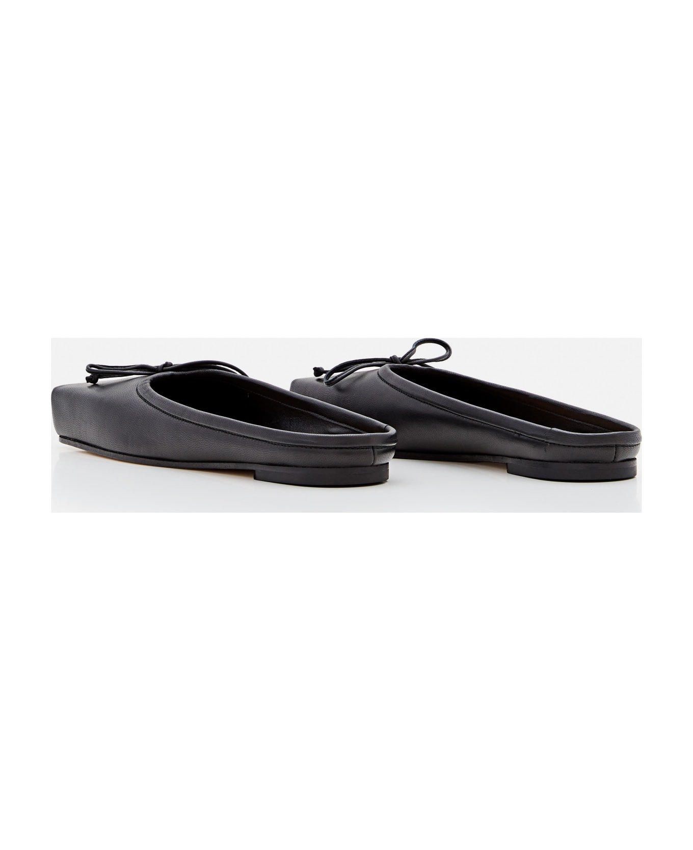 Jacquemus Les Mules Plates Ballet - BLACK