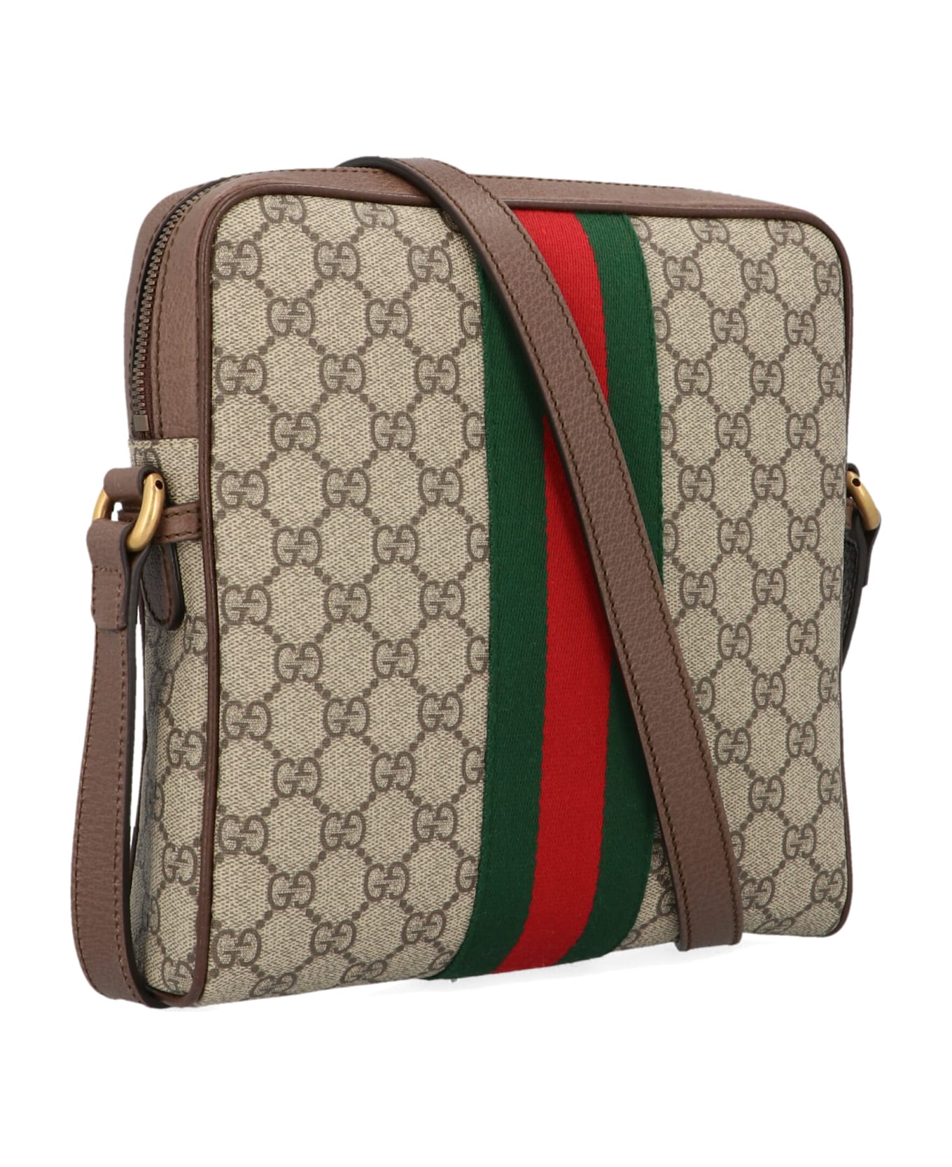 Gucci Small 
ophidia Gg
 Shoulder Bag - Brown