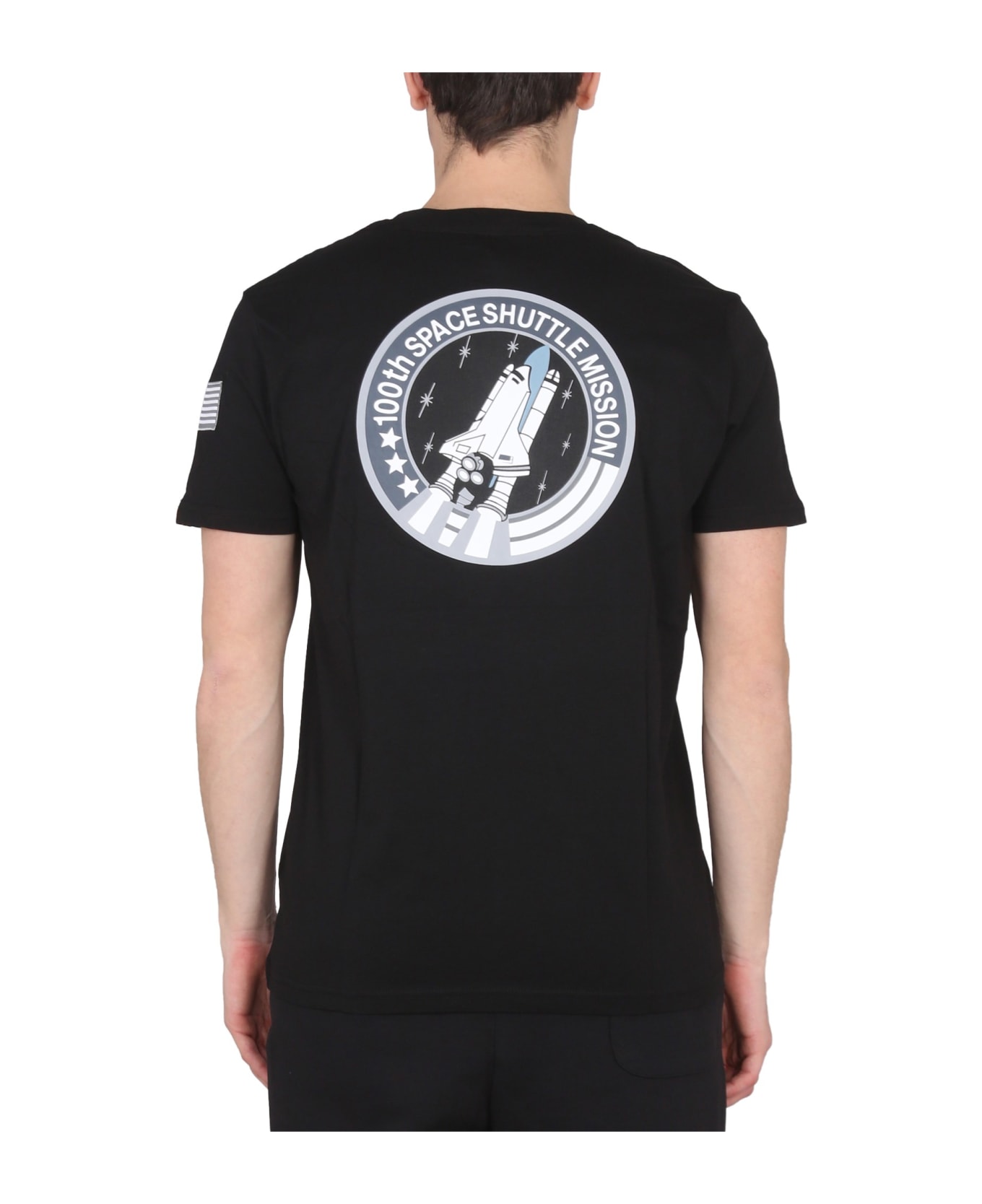 Alpha Industries Space Shuttle T-shirt - BLACK
