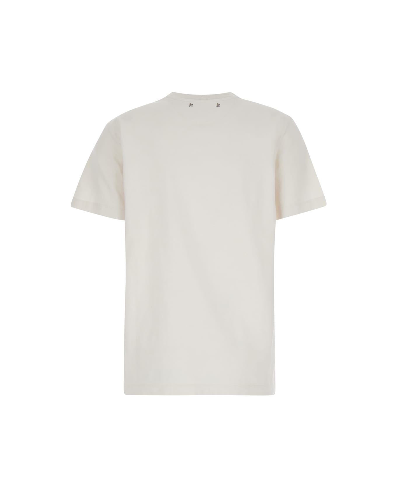 Golden Goose Logo Tshirt - White