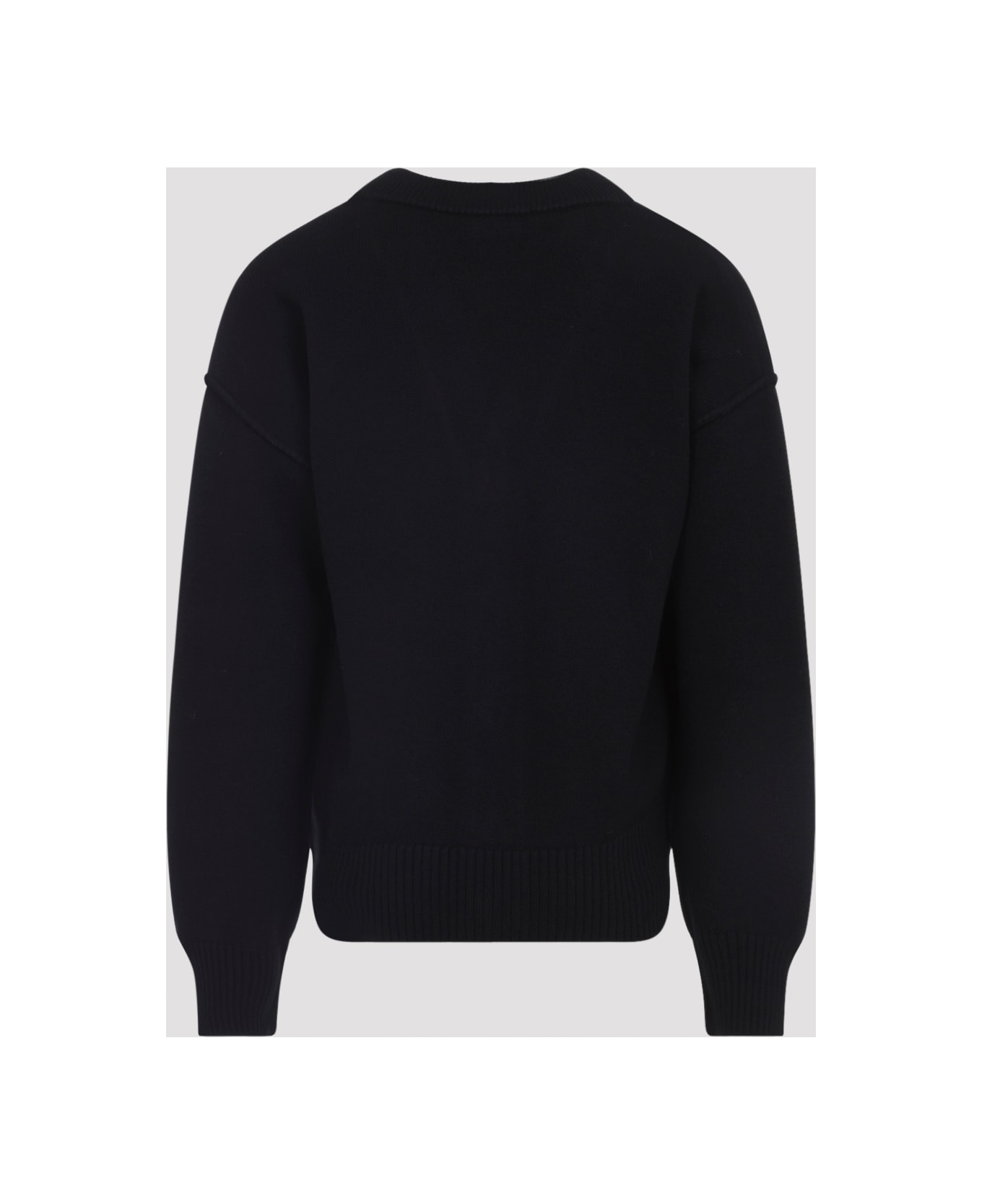 Ami Alexandre Mattiussi Adc Cardigan - Black Red