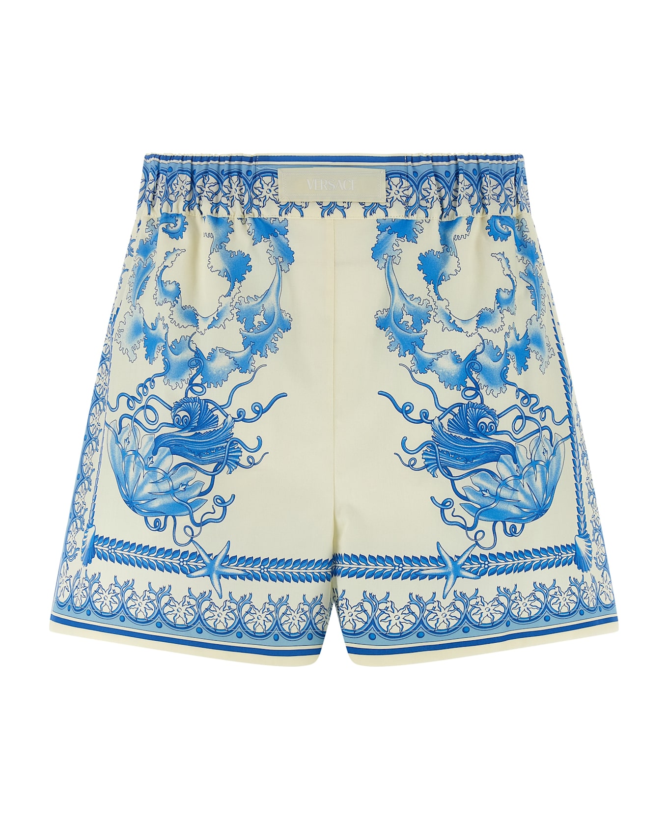Versace 
barocco
 Shorts - Light Blue
