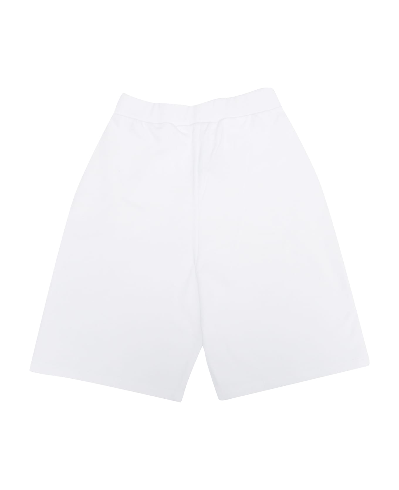 Balmain Jersey Shorts - WHITE