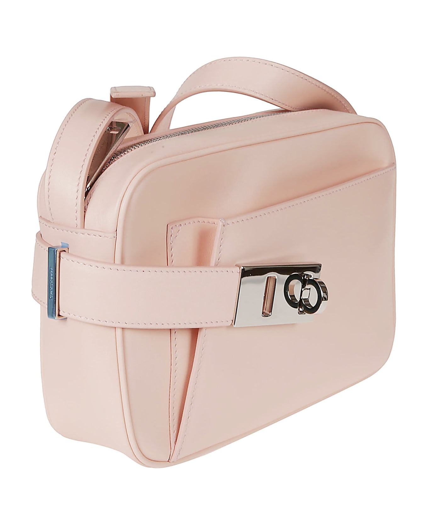 Ferragamo Small Camera Case Logo Crossbody Bag - Pink