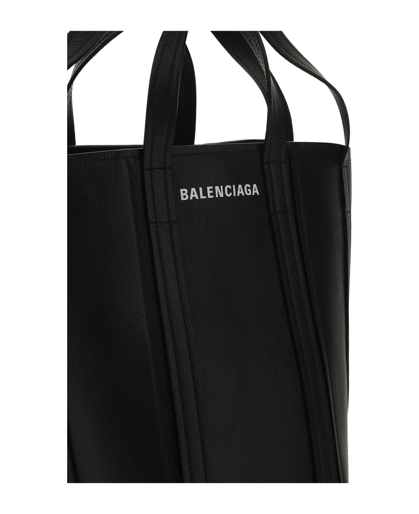 Balenciaga Everyday Handbag - Black/l White バッグ