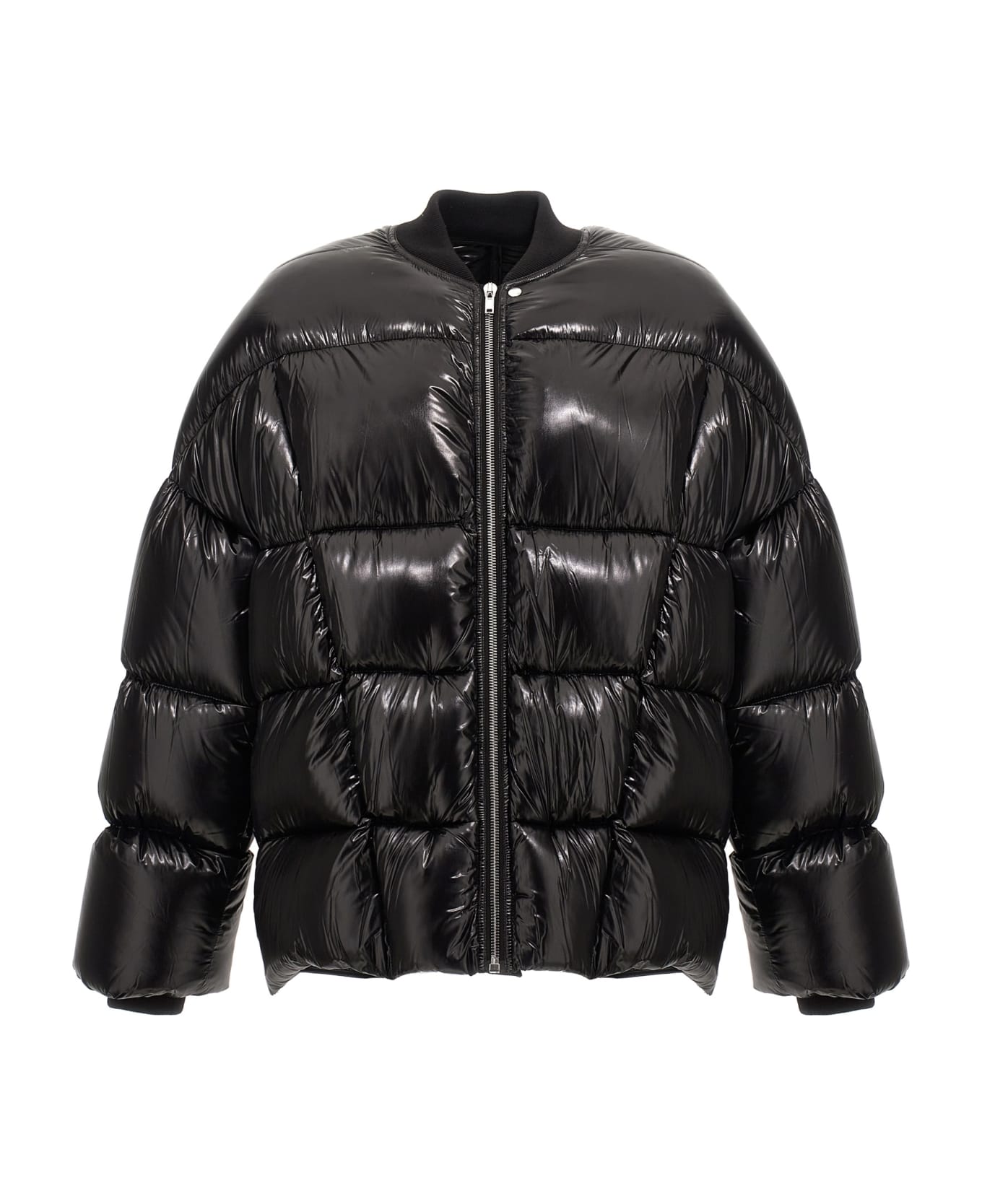 Rick Owens 'flight' Down Jacket - Black