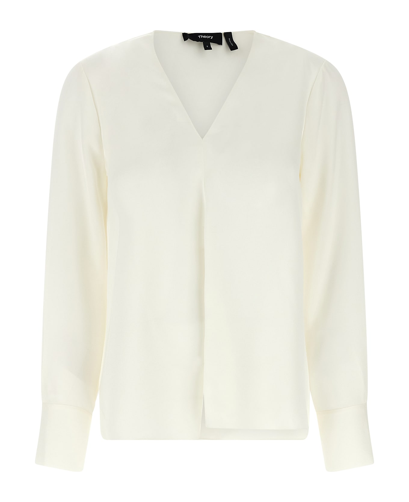 Theory Silk Blouse - IVORY