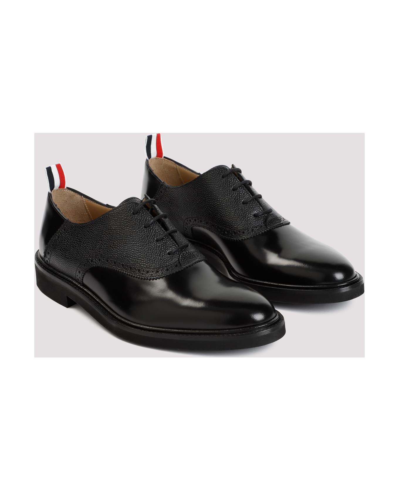 Thom Browne Saddle Shoes - Black