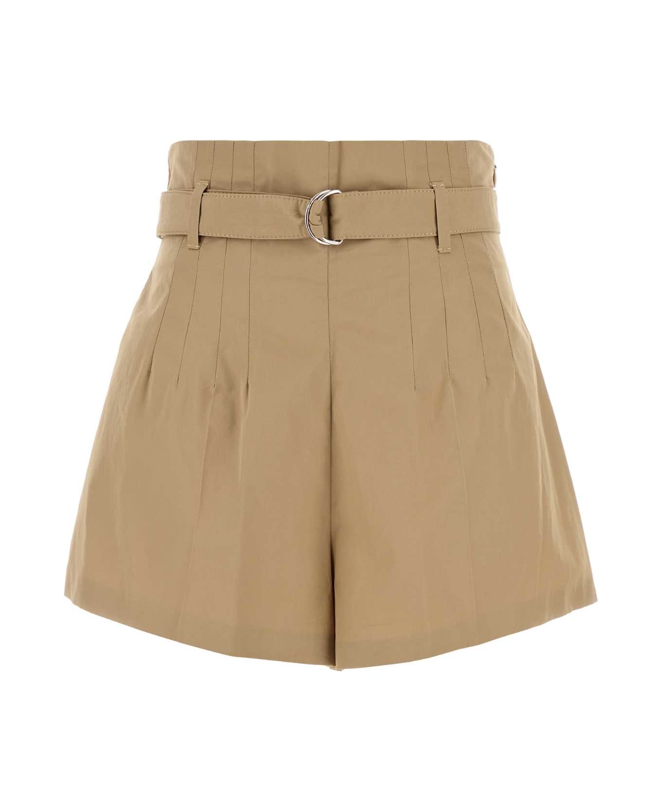 Prada Beige Poplin Shorts - KAKI