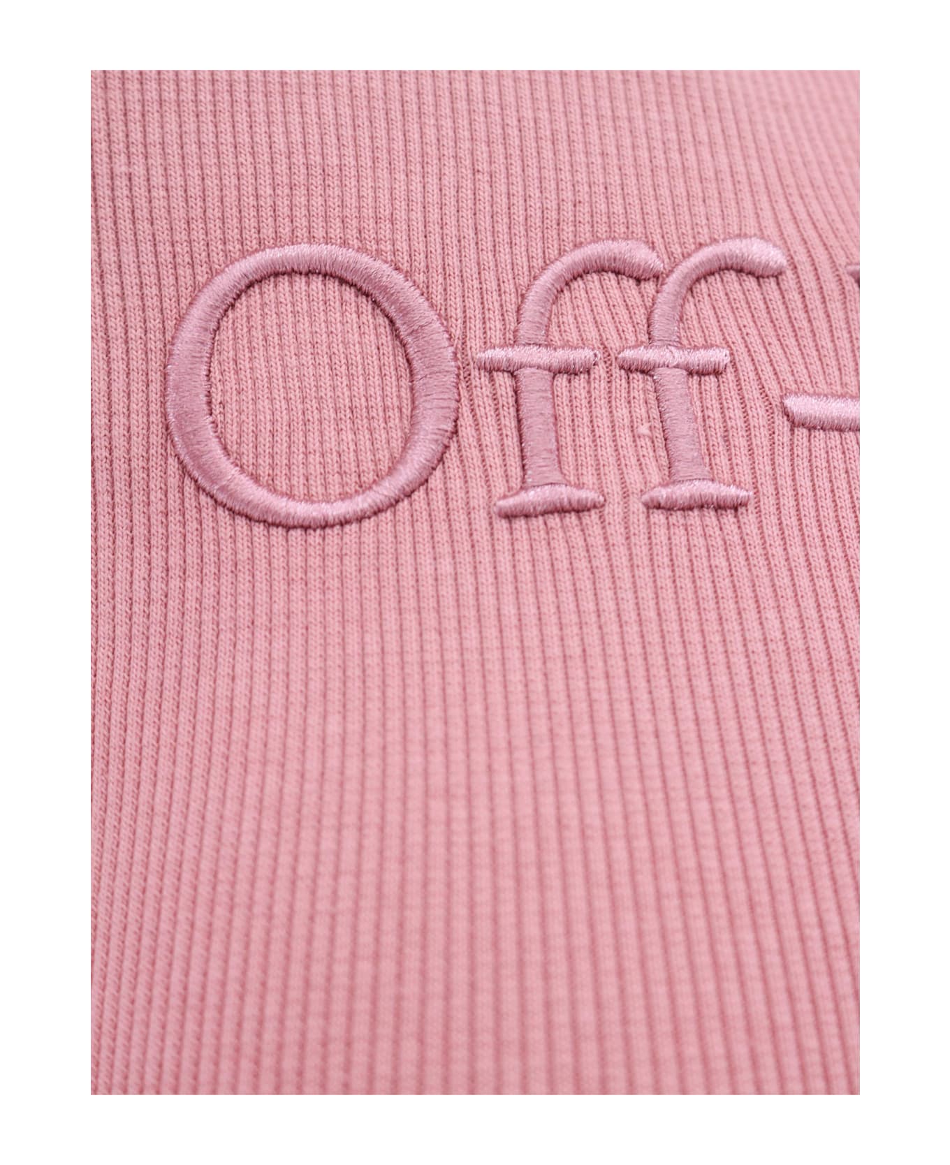 Off-White Dress - Pink