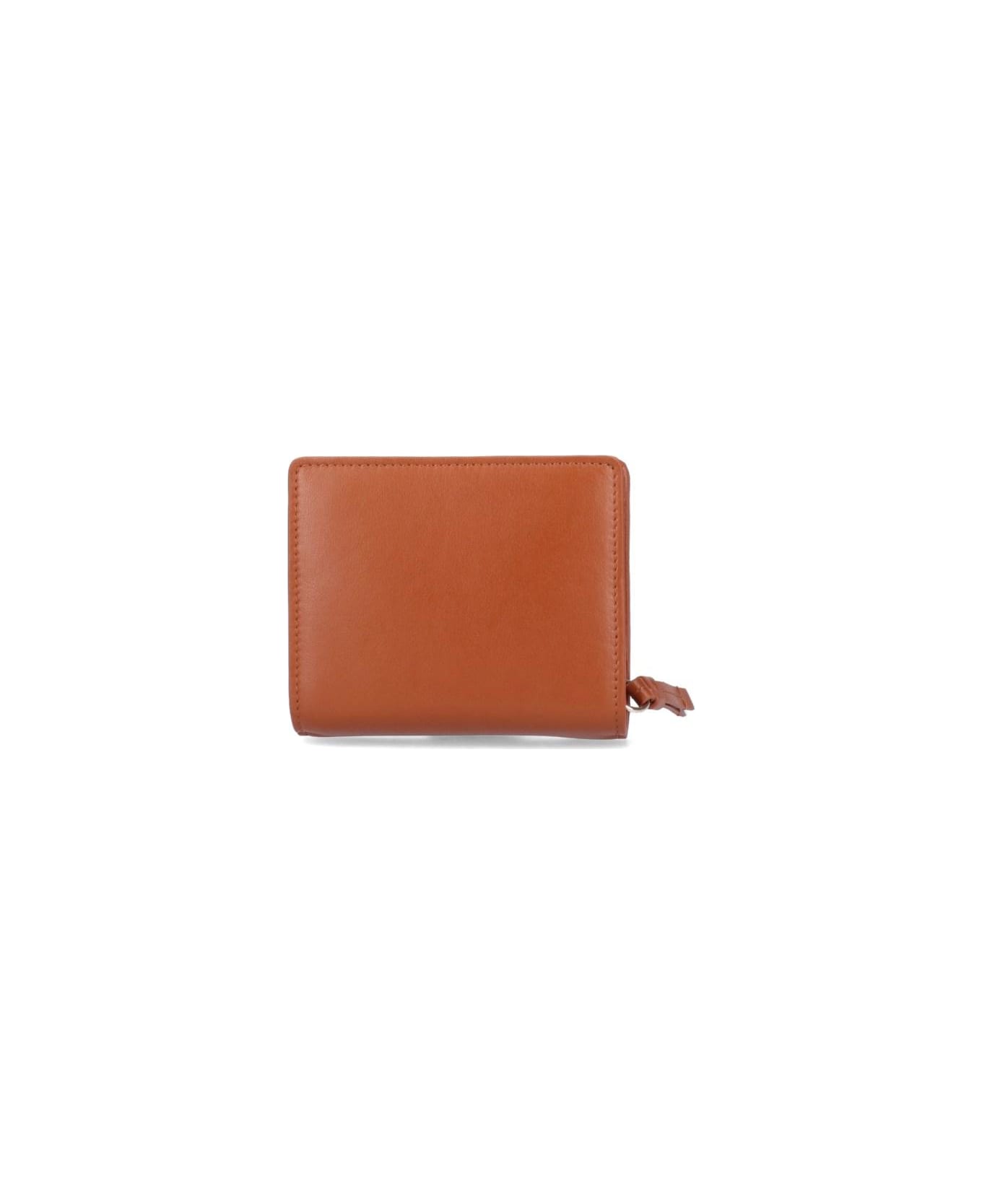 Chloé Sense Compact Bi-fold Wallet - Brown