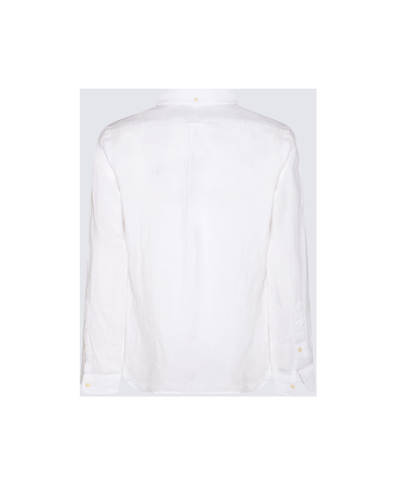 Polo Ralph Lauren White Linen Shirt - White シャツ