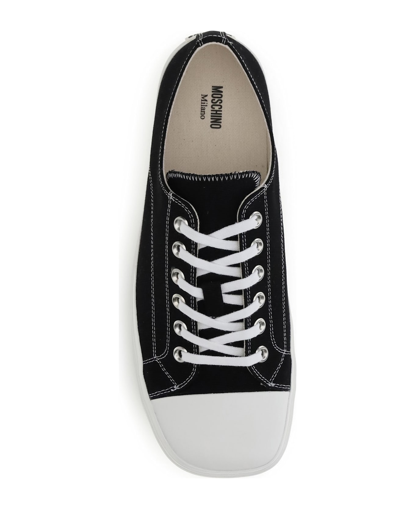 Moschino Canvas Sneakers