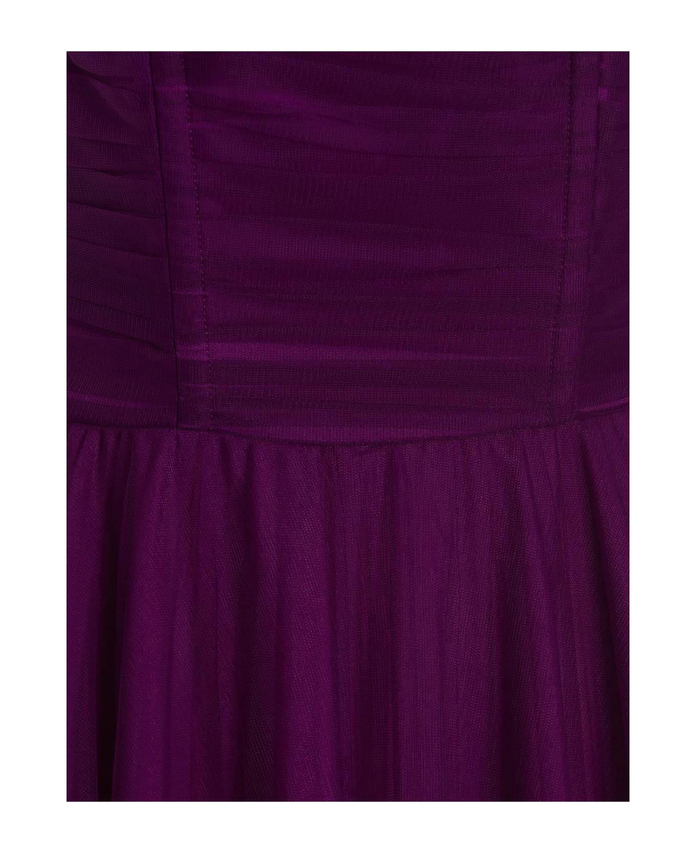 19:13 Dresscode Long Tulle Dress - Purple ワンピース＆ドレス