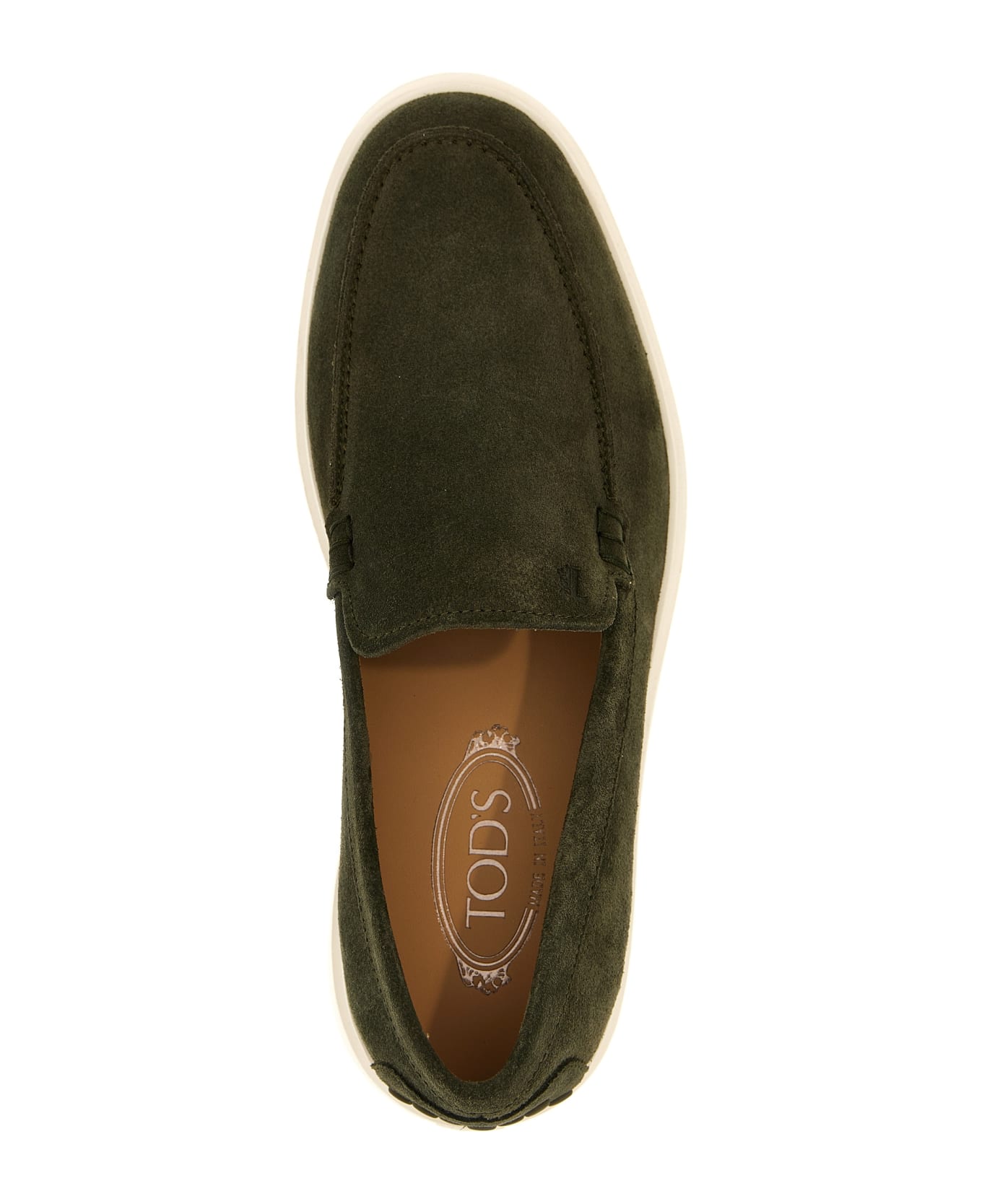 Tod's 'pantofola' Loafers - Green