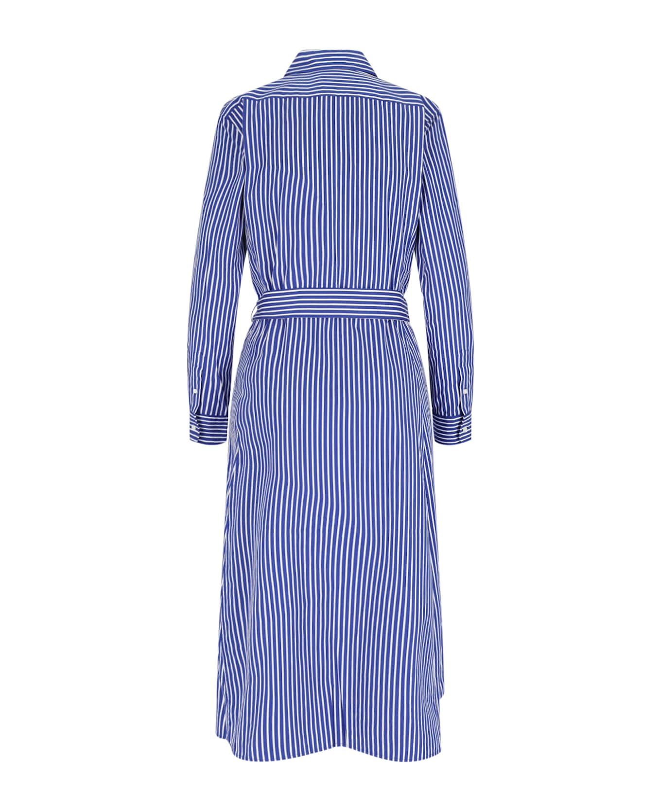 Polo Ralph Lauren Chemisier Midi Dress - Blue
