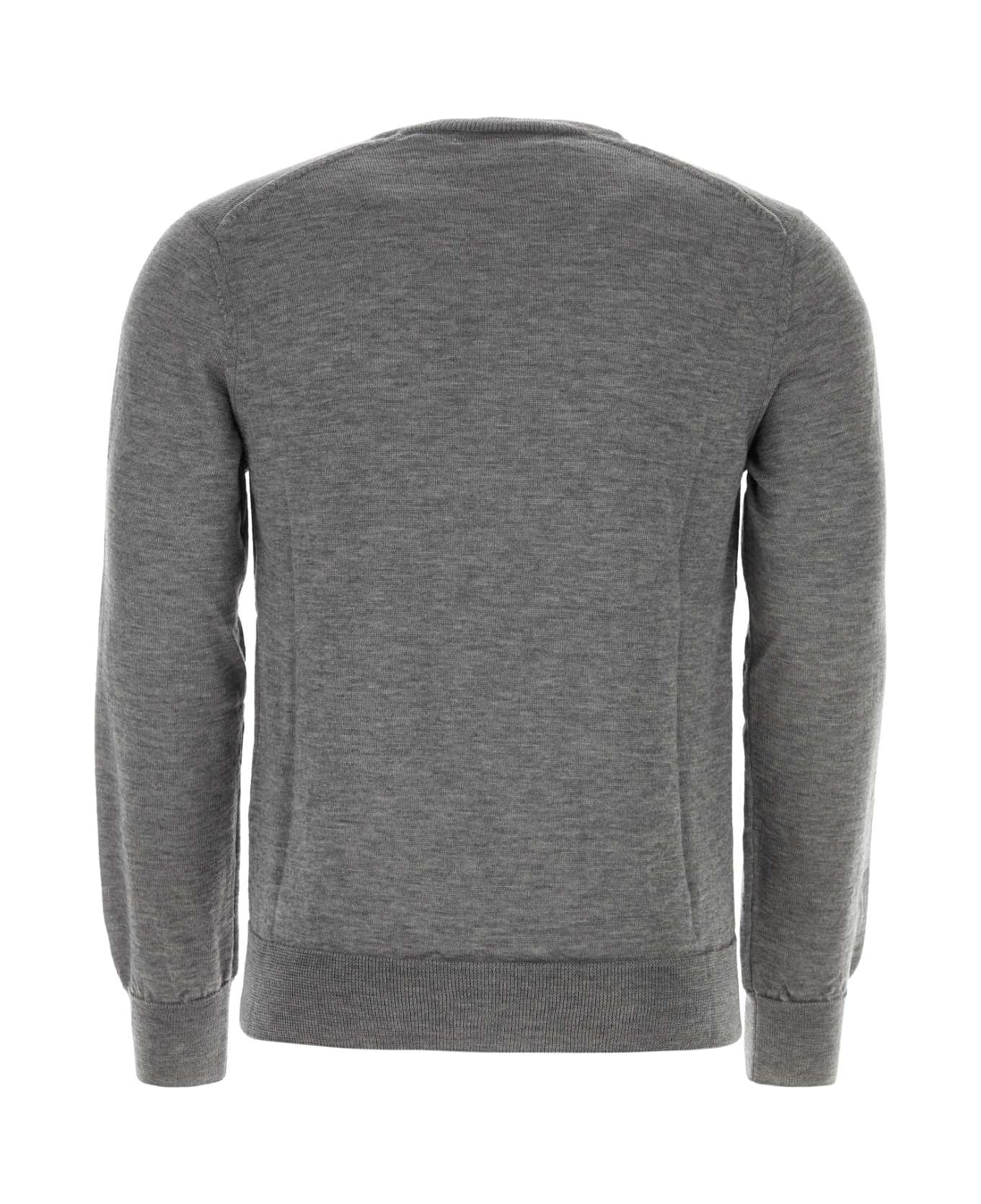 Comme des Garçons Shirt Dark Grey Acrylic Blend Sweater - GREY
