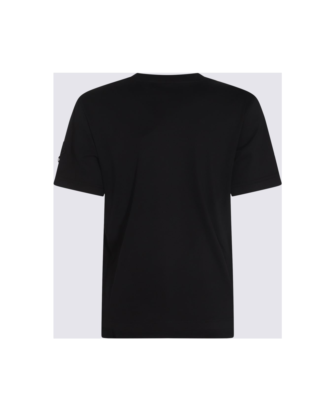 Moncler Black Cotton T-shirt - Black