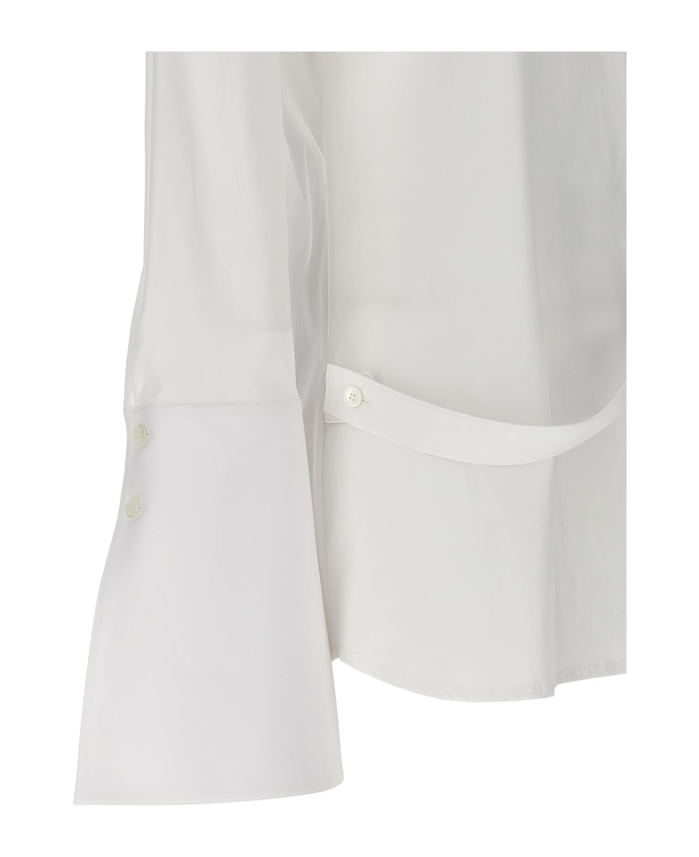 Courrèges Modular Shirt - Bianco シャツ