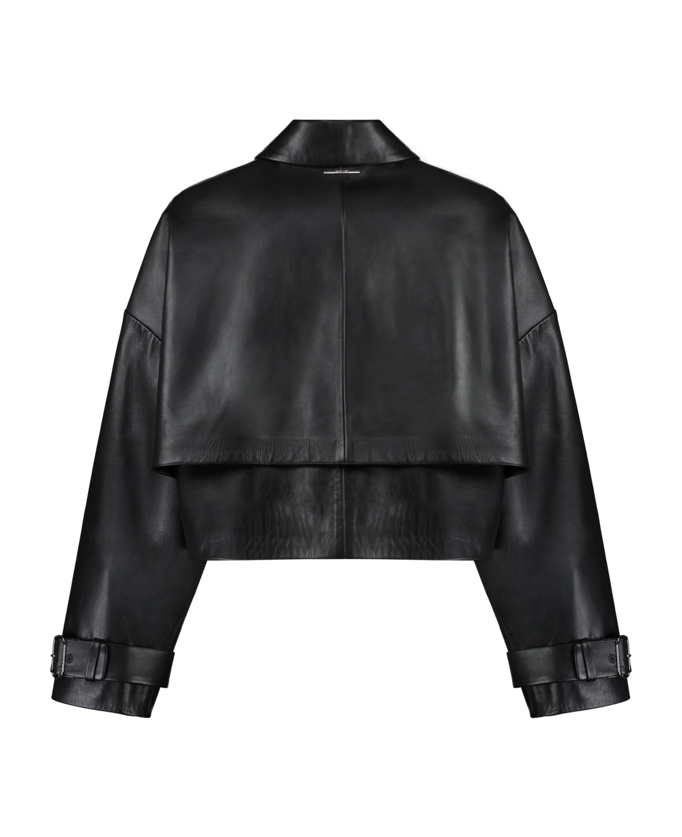Calvin Klein Leather Jacket - Beh Ck Black
