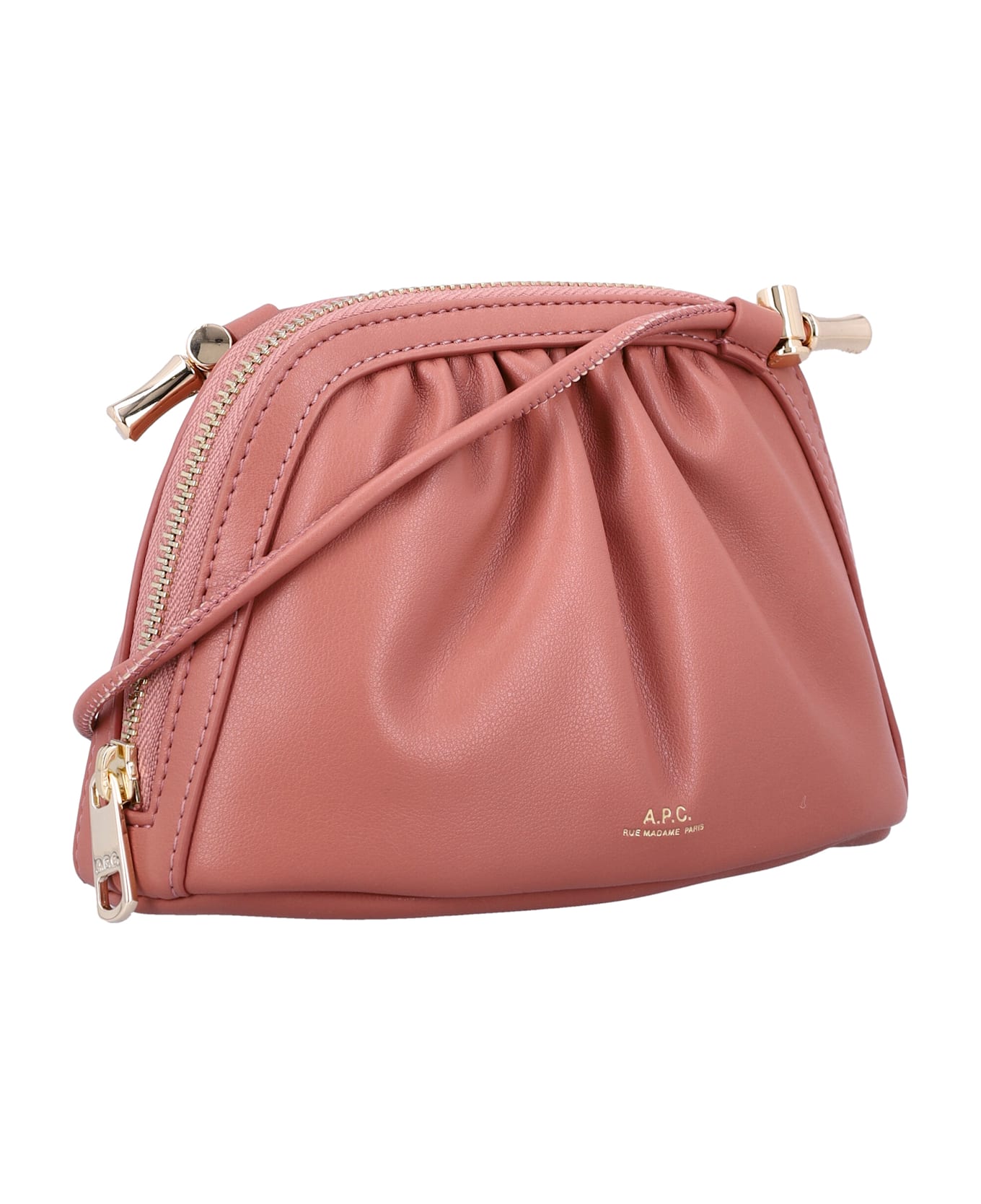 A.P.C. Small Ninon Bag - DARK PINK