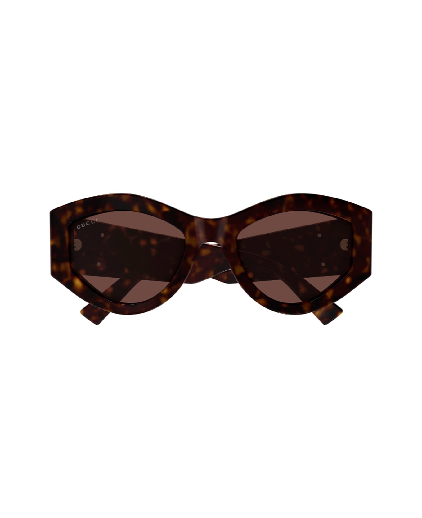 Gucci Eyewear Gucci Gg1951s Linea Emblem 002 Havana Brown Sunglasses - Havana