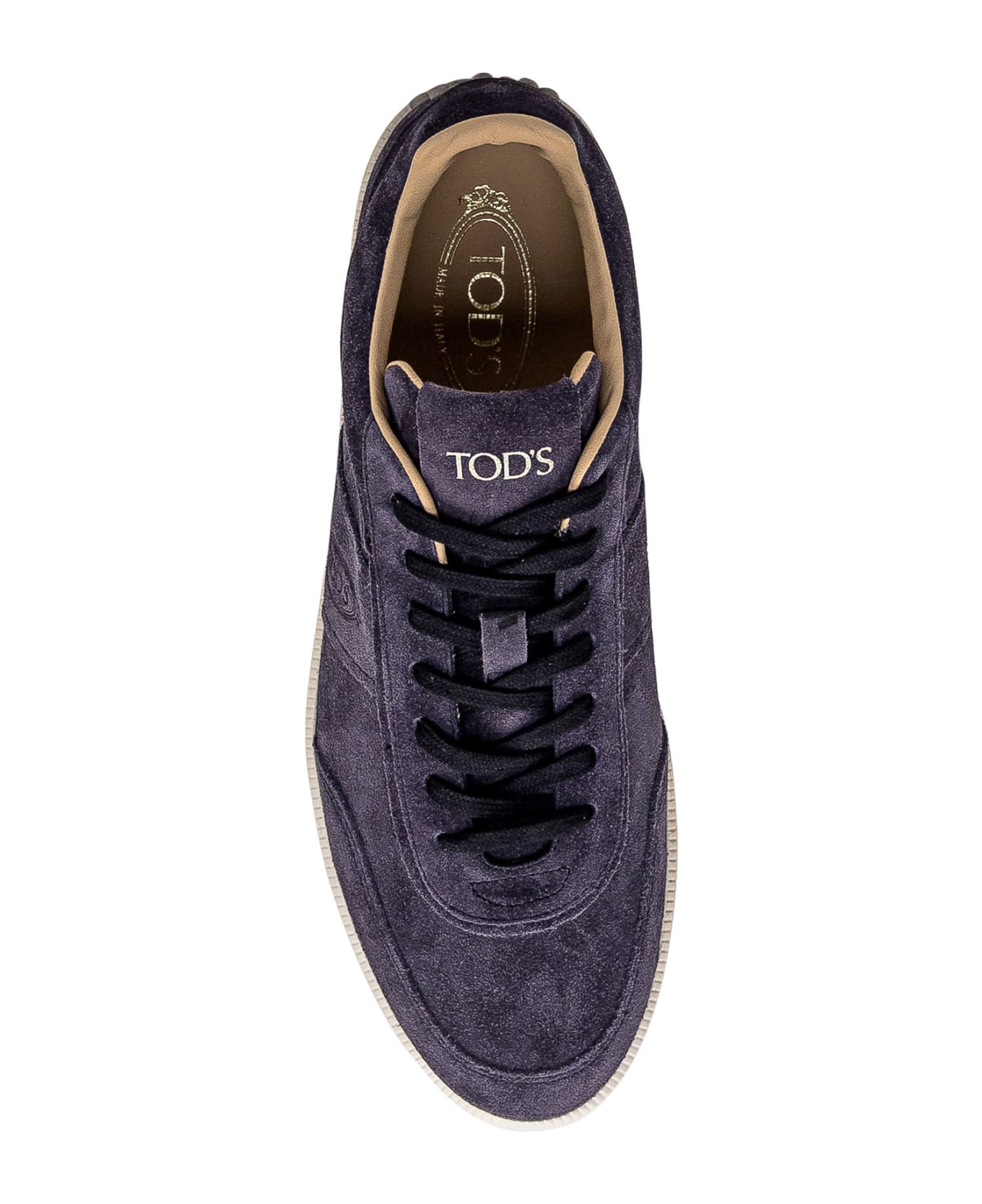 Tod's Leather Sneaker - Blue