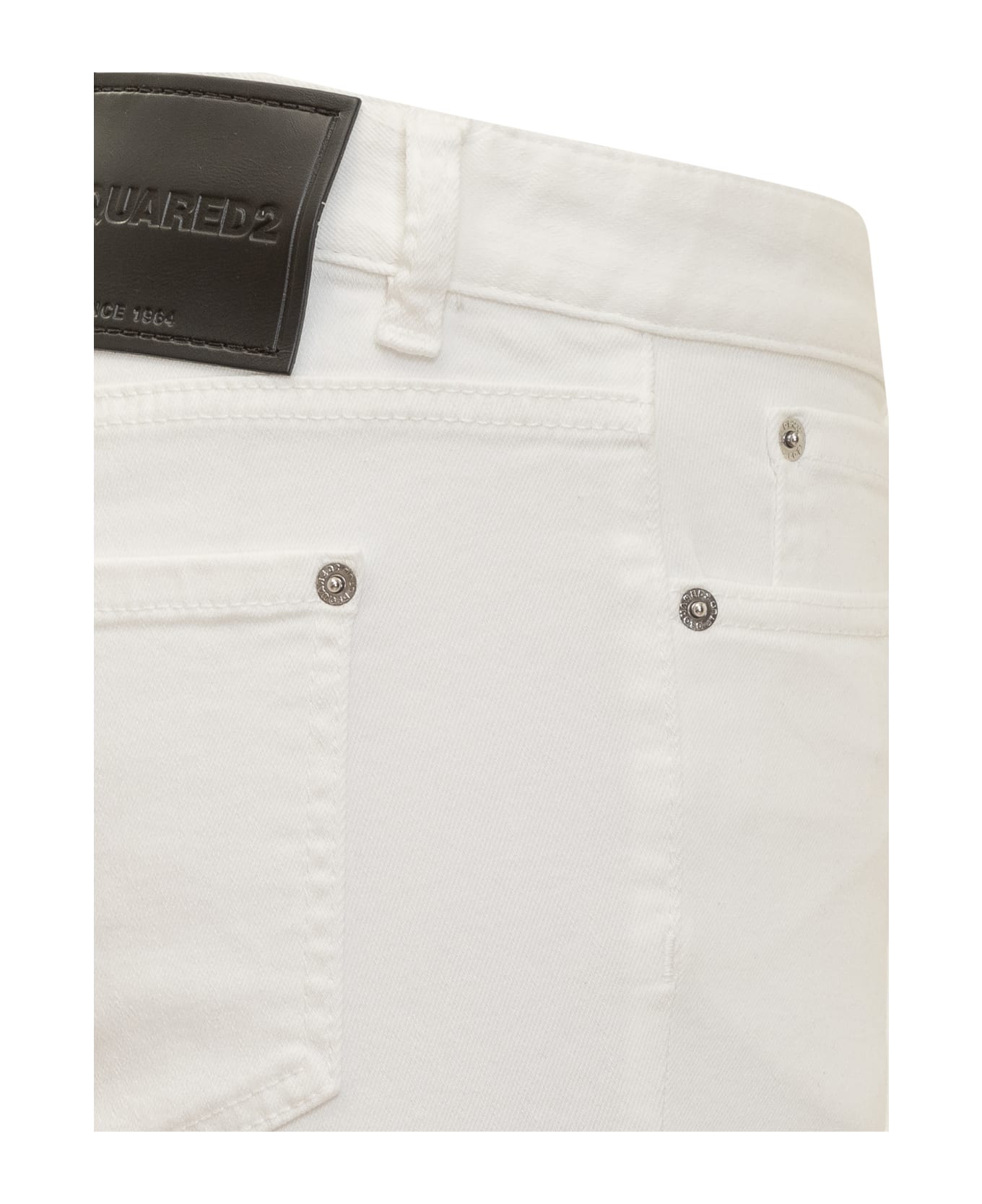 Dsquared2 Twiggy Jeans - WHITE