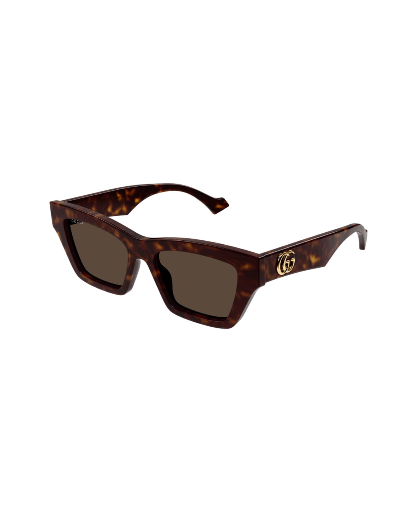 Gucci Eyewear Gucci Gg1753s Linea Emblem 002 Havana Brown Sunglasses - Havana