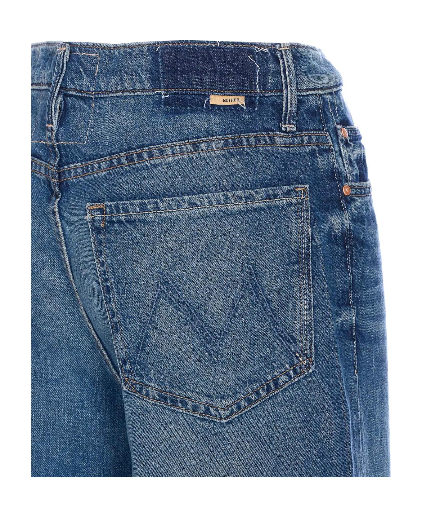 Mother The Undercover Sneak Jeans - Blue
