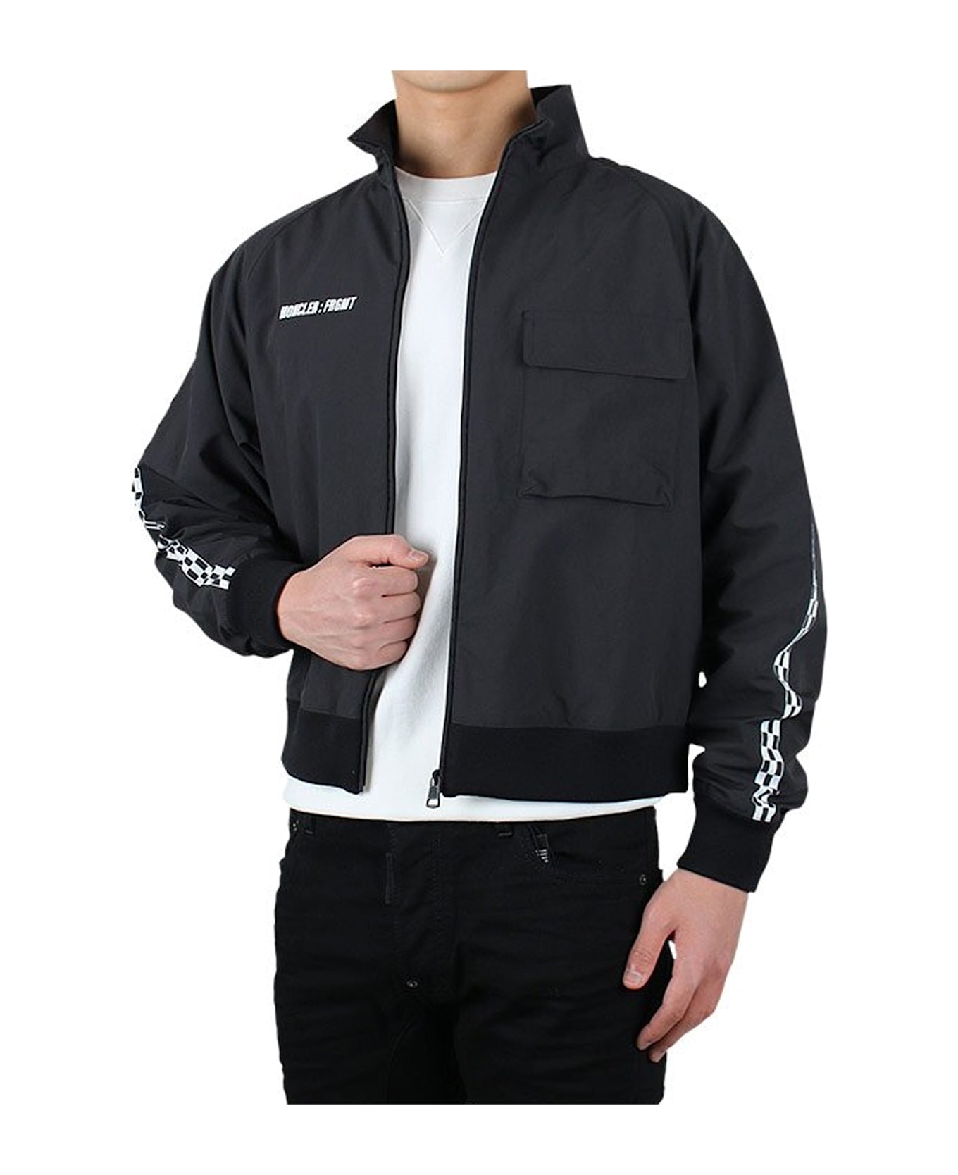 Moncler Genius Genius Logo Windbreaker - Black
