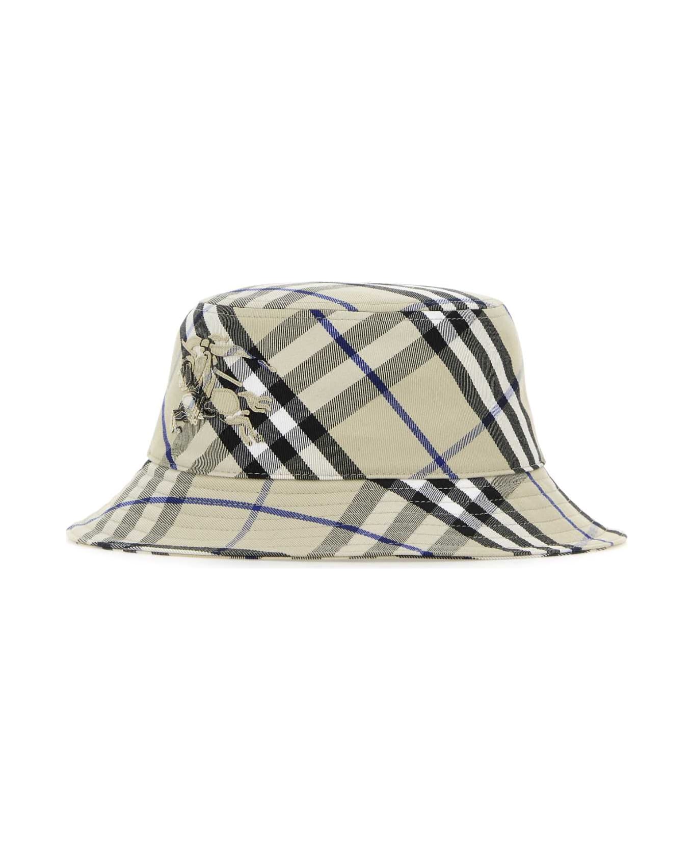 Burberry Printed Polyester Blend Bucket Hat - LICHEN